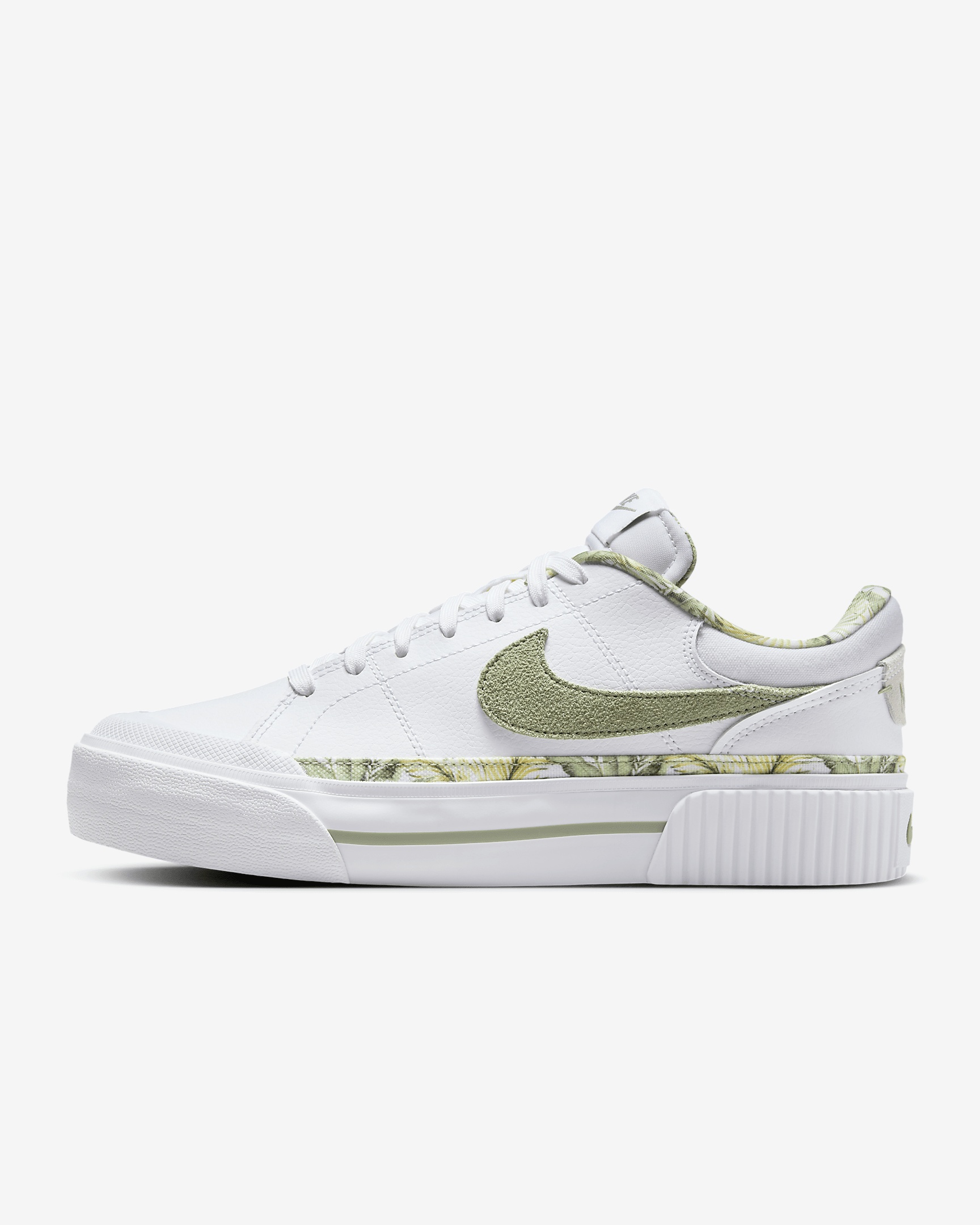 Nike Court Legacy Lift 9.5 (US) 新品 NEW Nike Court Legacy Lift White & Hemp Platform Shoes | eBay