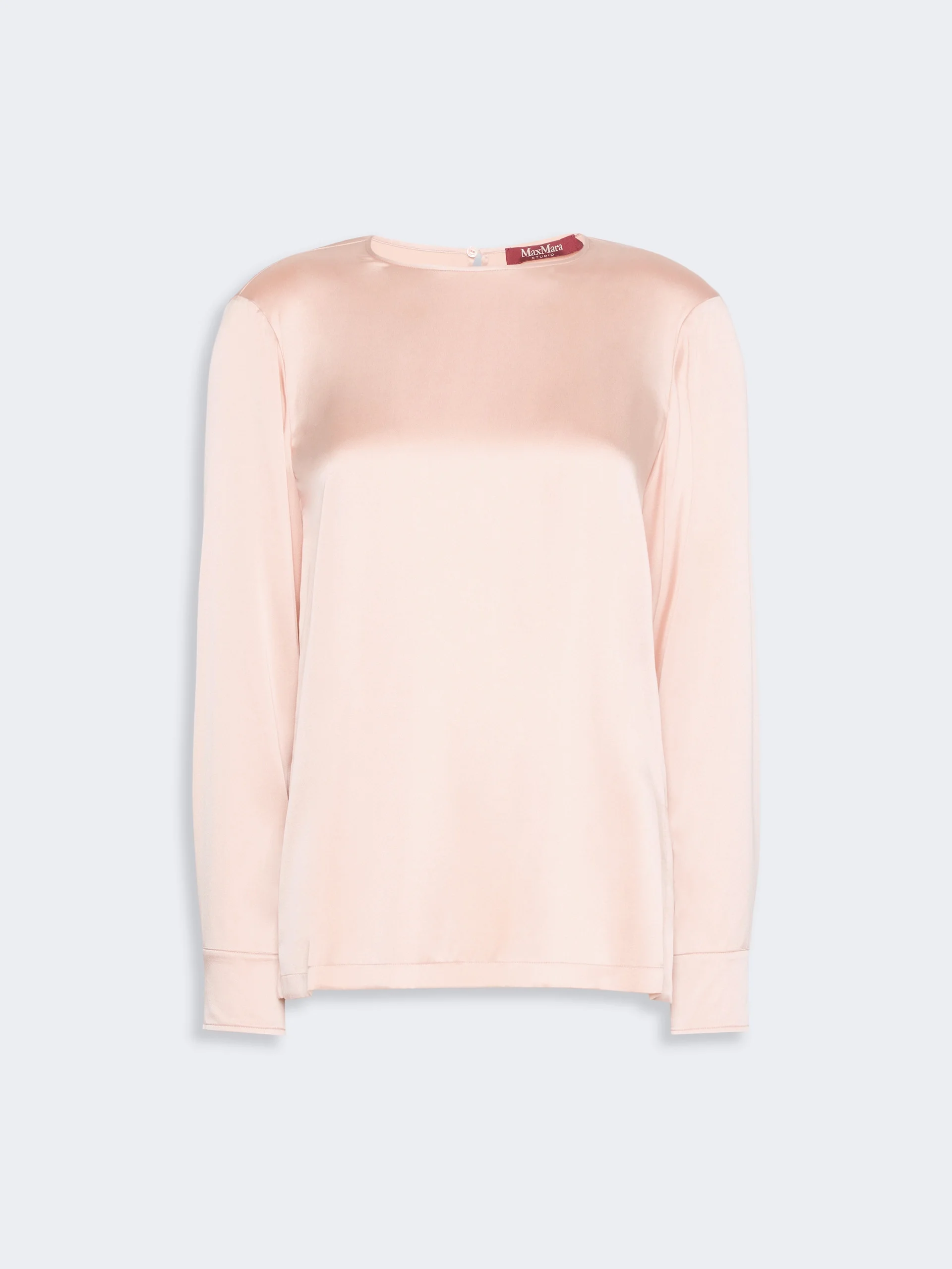 FIORDI Silk satin blouse - PINK - 1