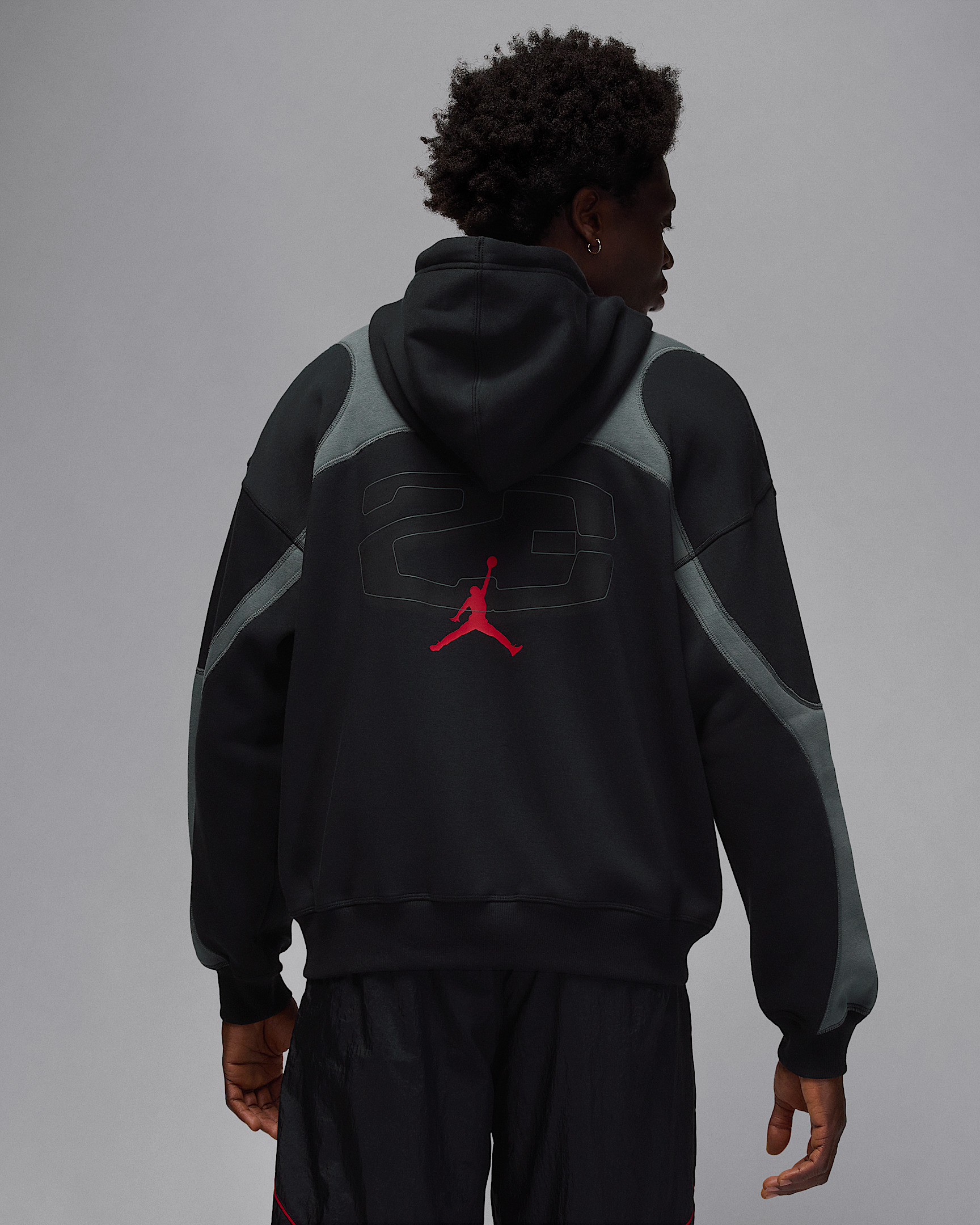Jordan Men's Oversized Full-Zip Hoodie - 2