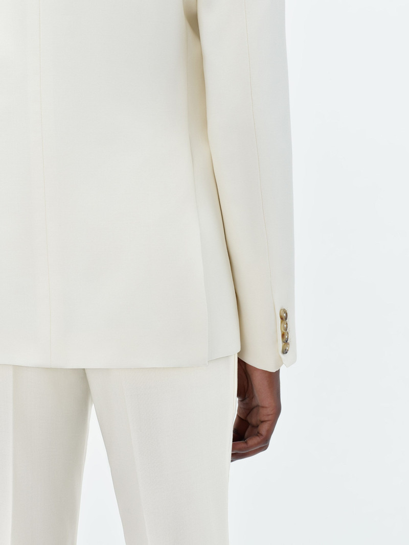 DOUBLE BREAST BLAZER-ALABASTER 13