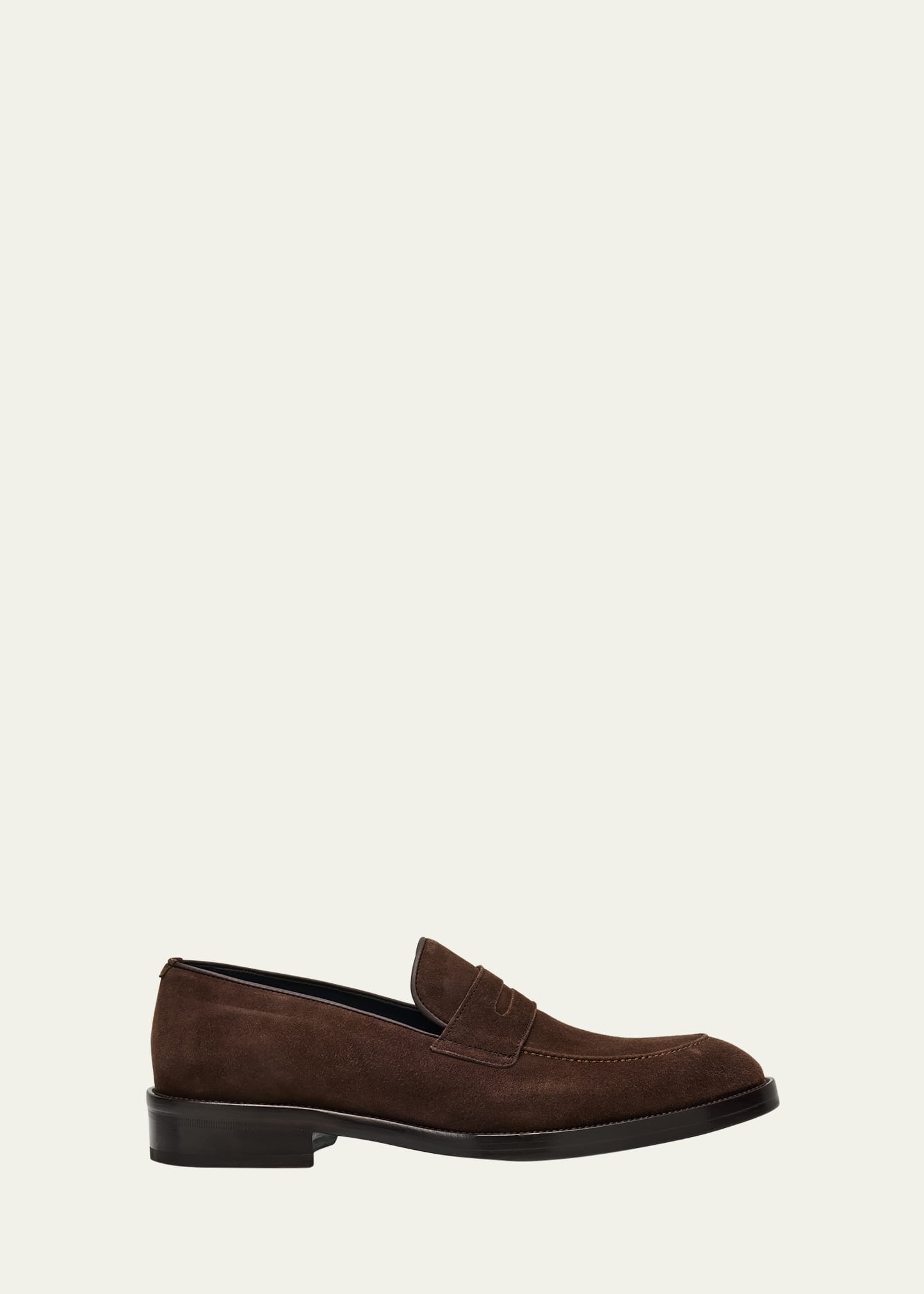 Men's Lukas Suede Penny Loafers - 1