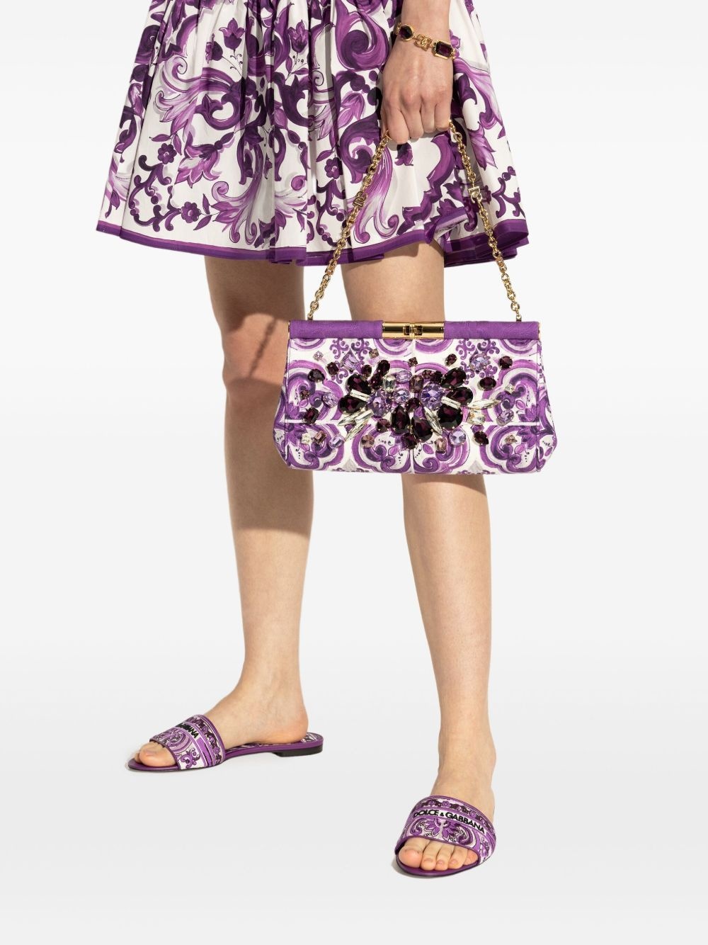 small Marlene floral clutch bag - 2