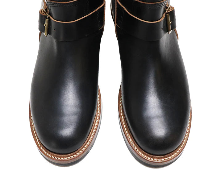 LK-003 Wabash Engineer Boots Horween CXL Black - 7