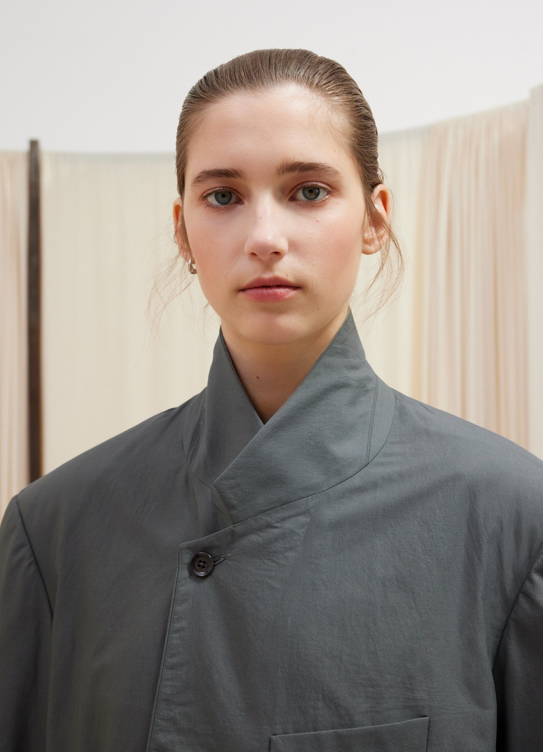 BELTED LIGHT TAILORED JACKET - 4