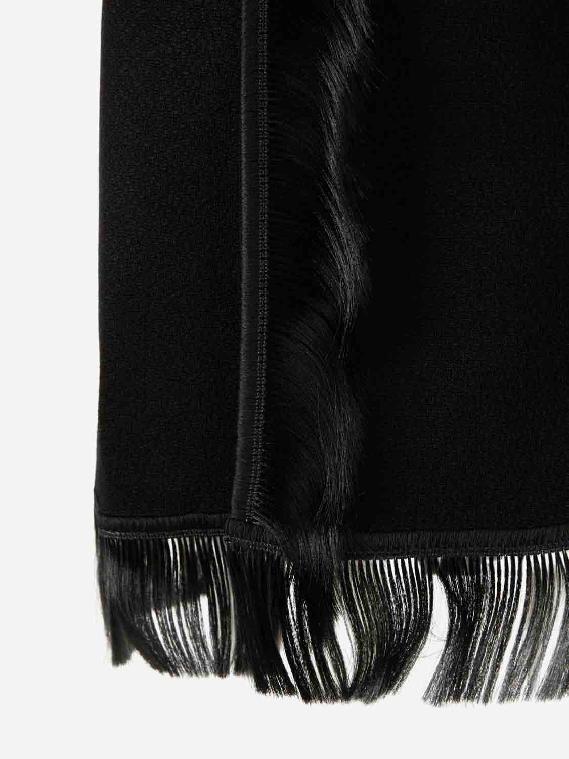 FRINGE MIDI SKIRT - 4