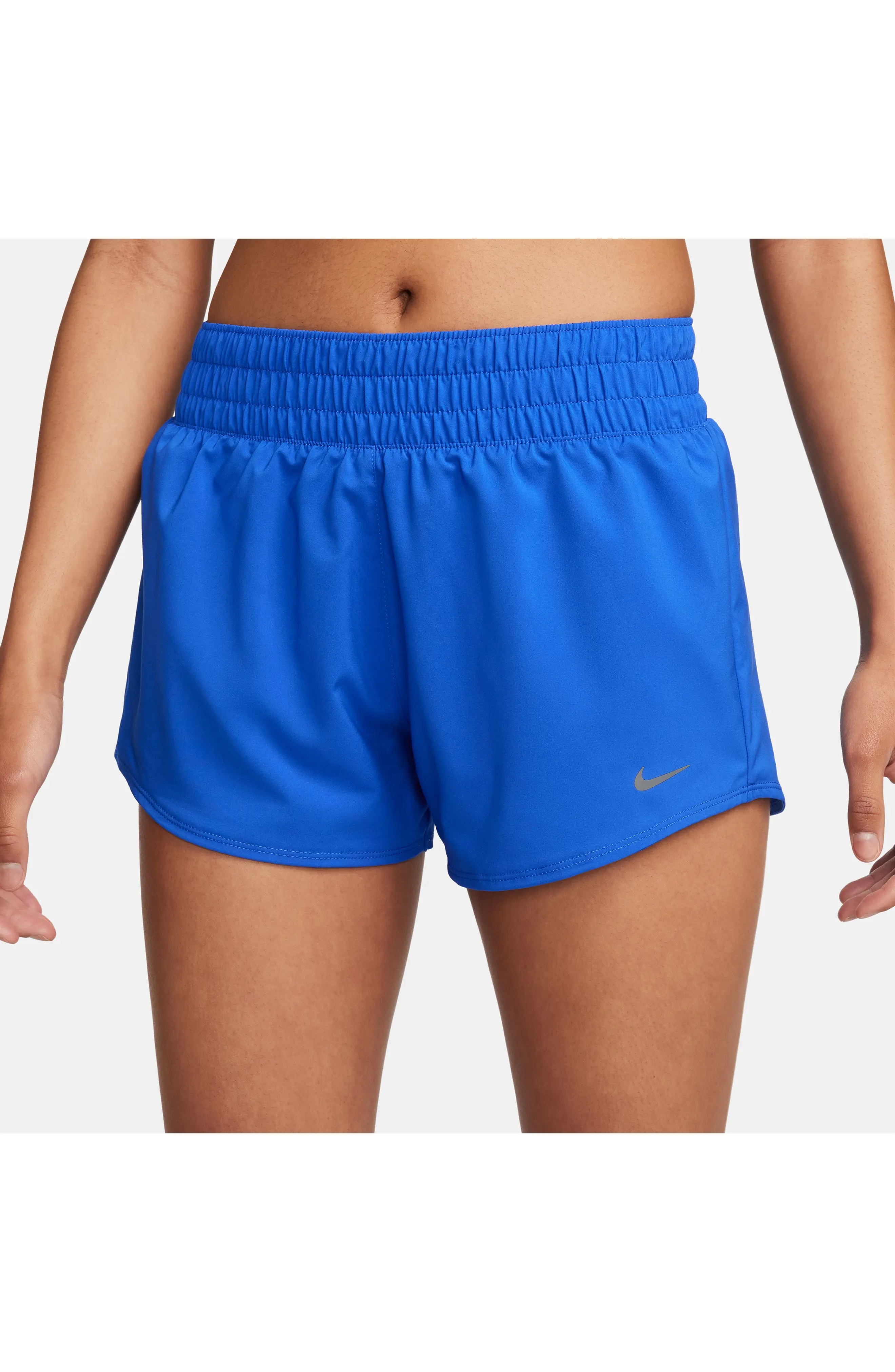 Dri-FIT One Shorts in Hyper Royal/Reflective Silver - 7