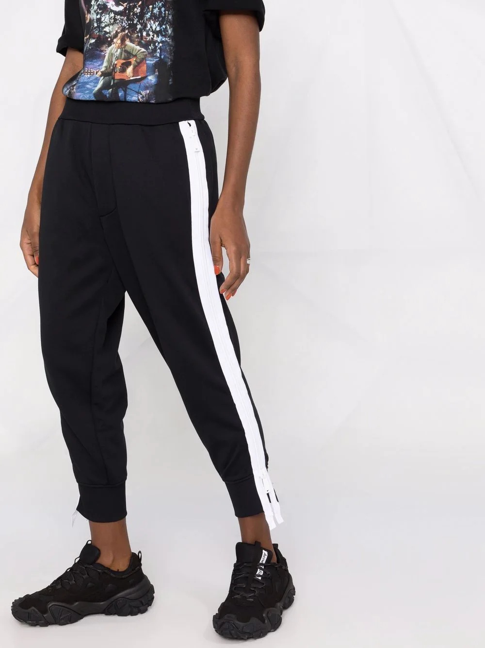 Maple Leaf zip-detail track pants - 5