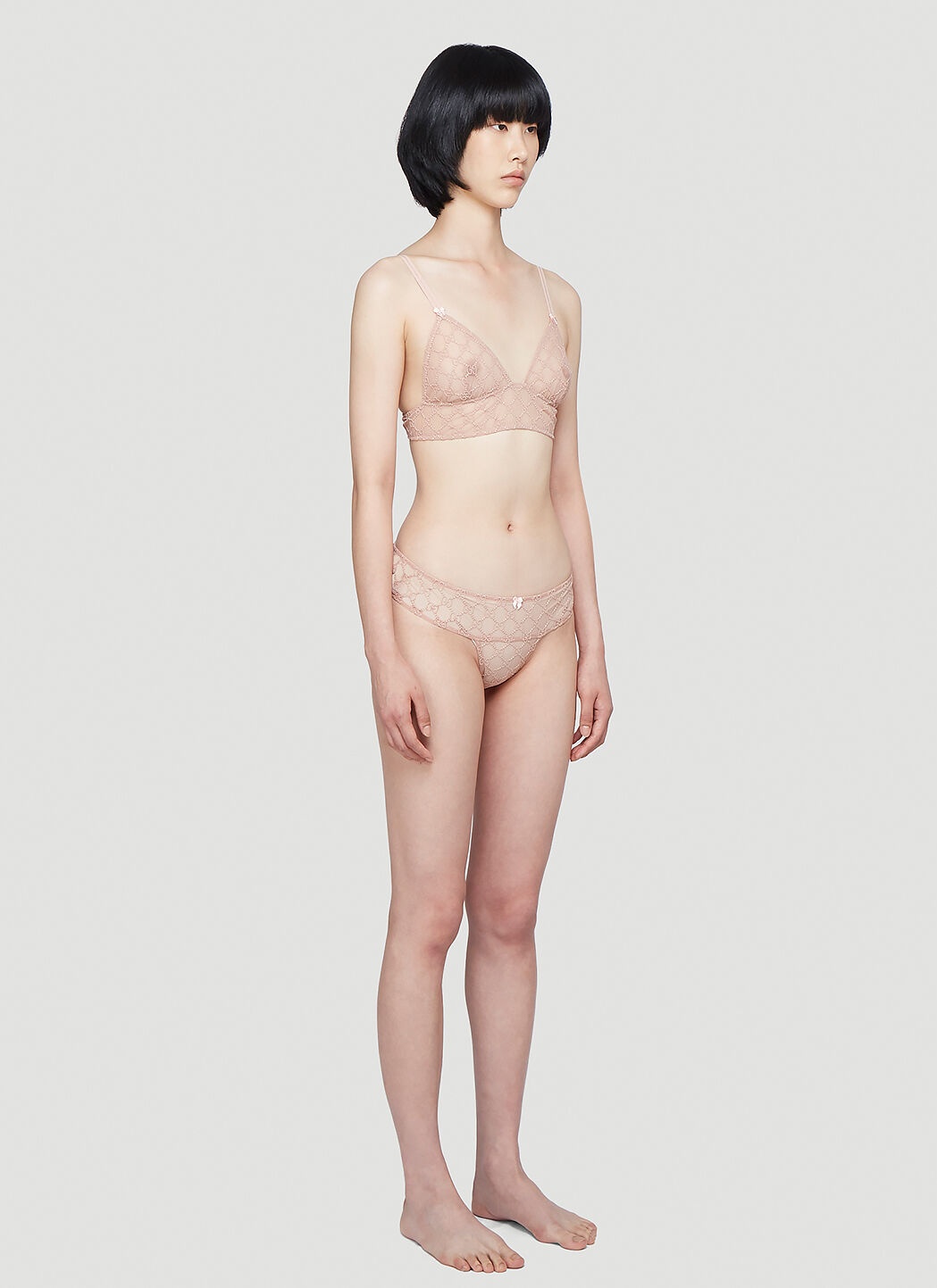 GUCCI GG Tulle Lingerie Set | REVERSIBLE