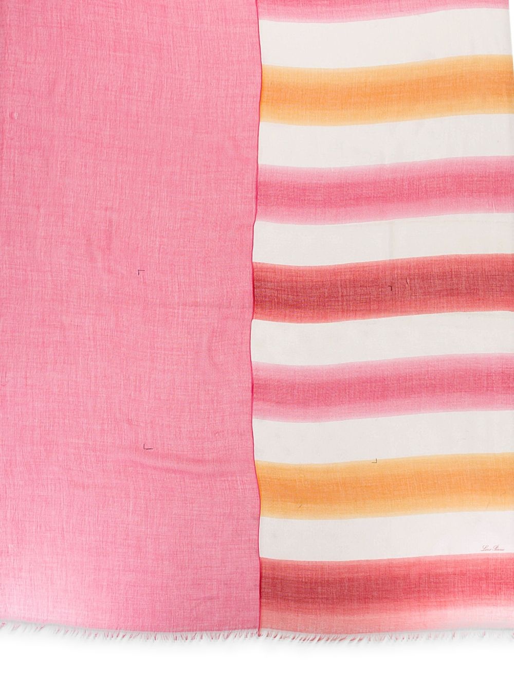 striped scarf - 2