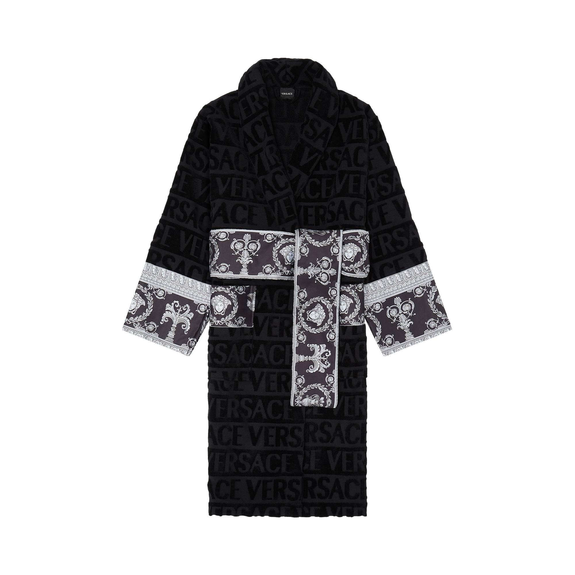 Versace Bathrobe 'Black/Black' - 1