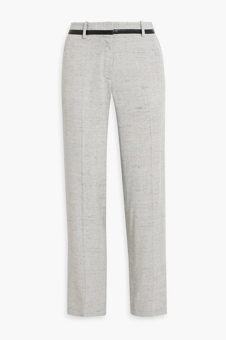 Aiden tweed straight-leg pants - 1