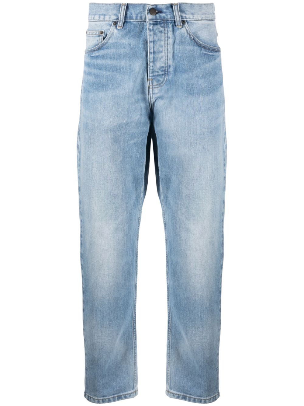 regular straight-leg jeans - 1