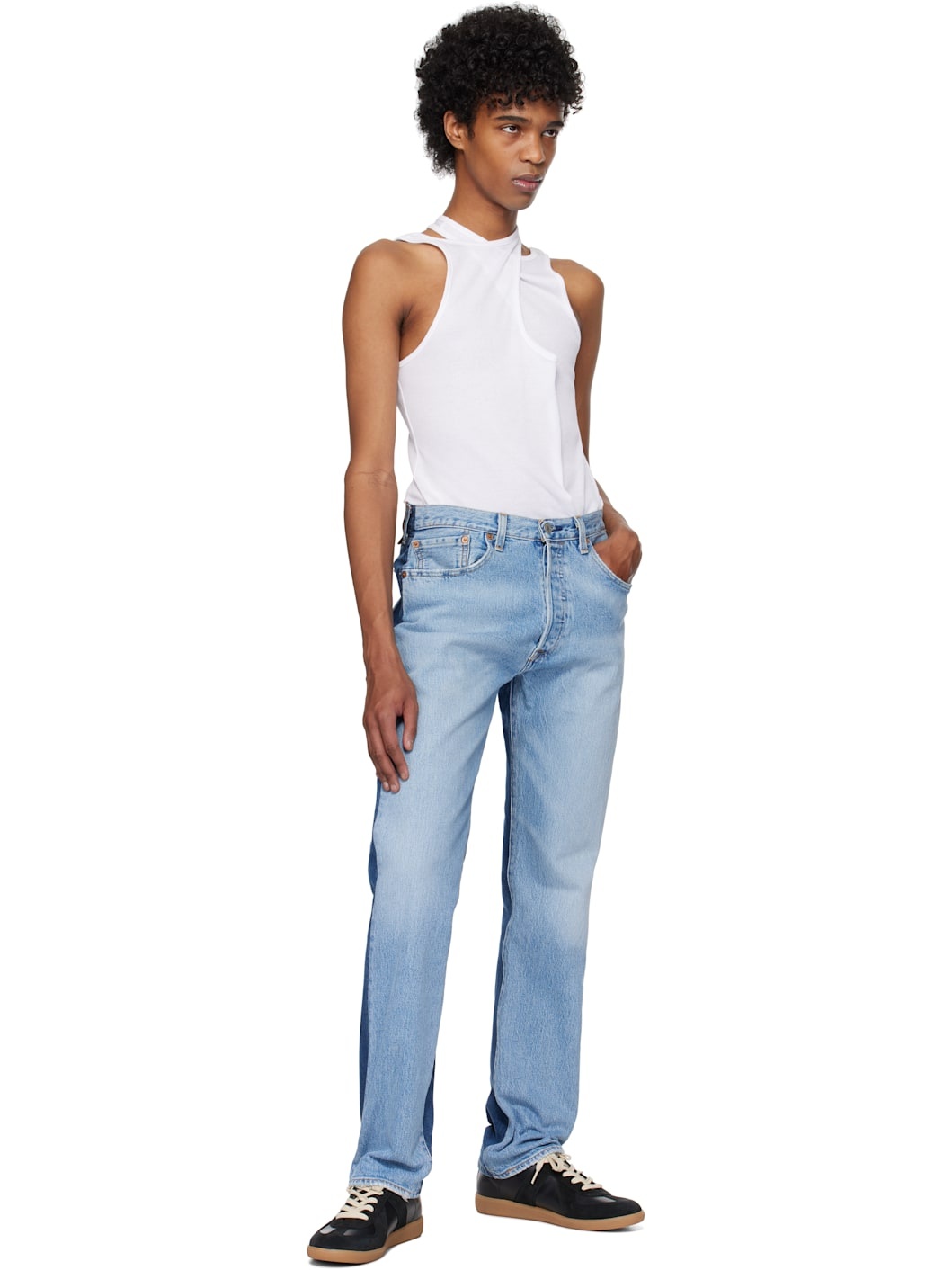 White Twintank Tank Top - 5