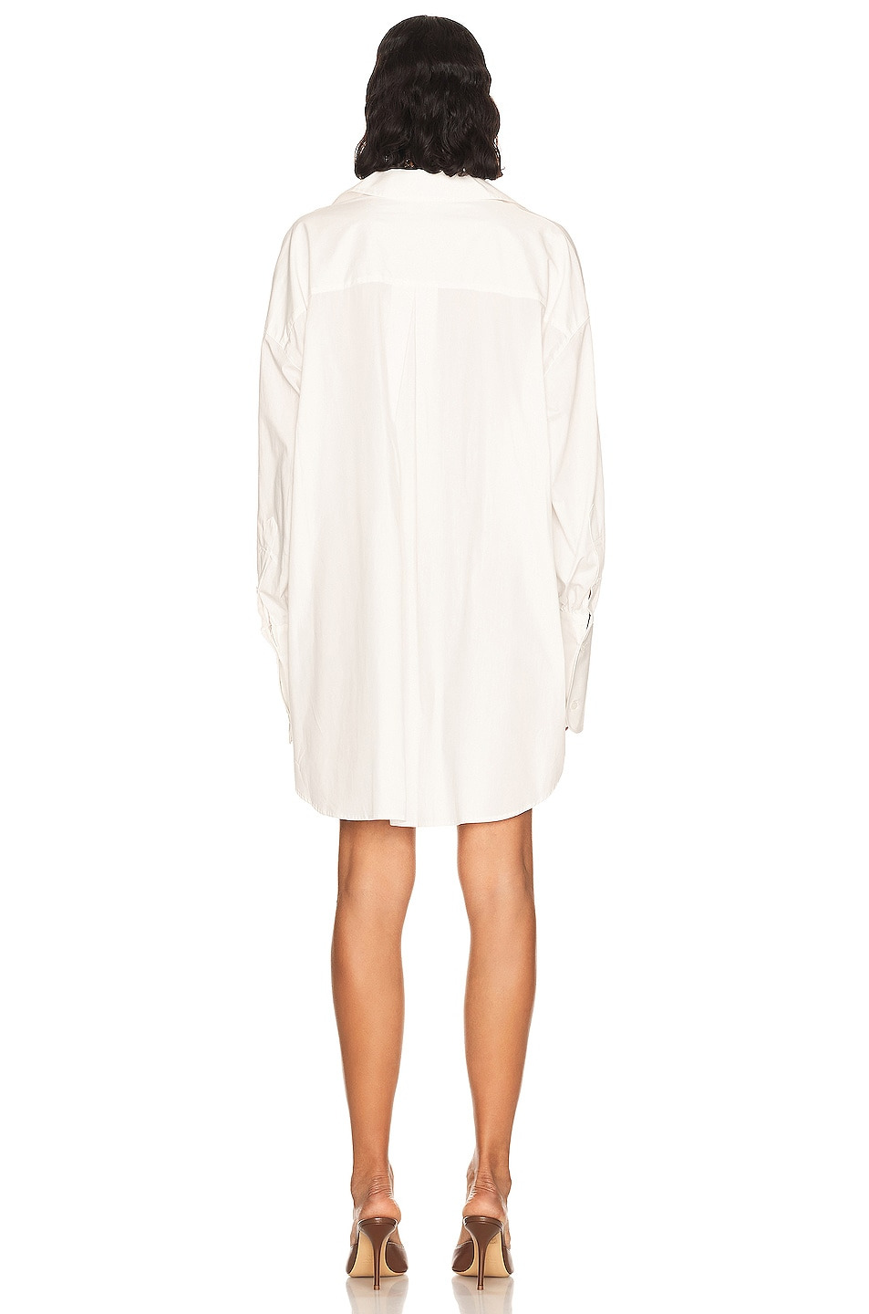 Sustainable Poplin Oversized Shirt - 4