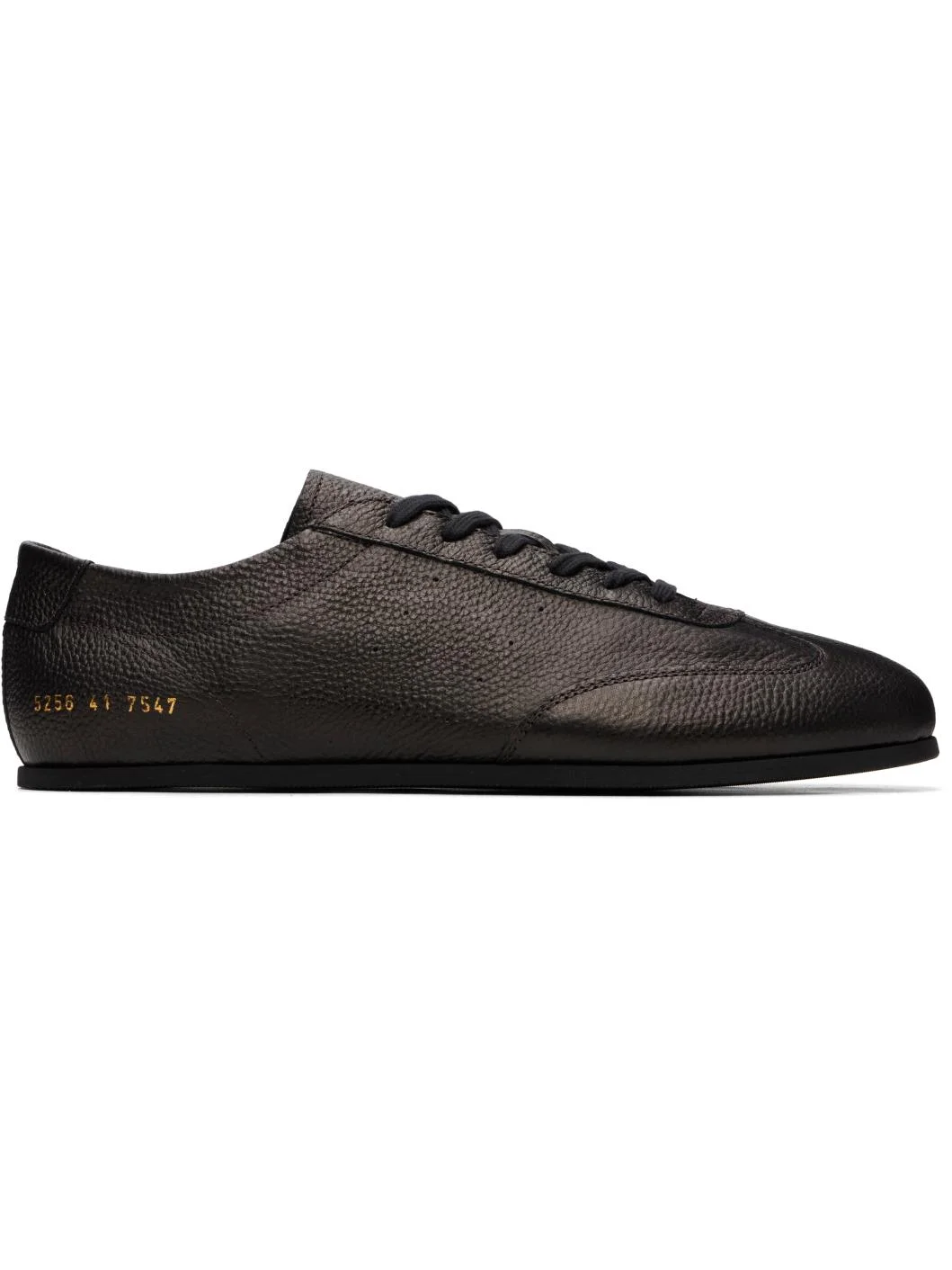 Black Winter Driving Sneakers - 1