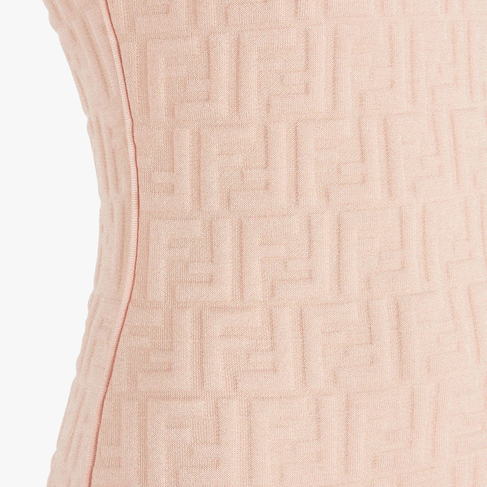 Pink viscose dress - 3