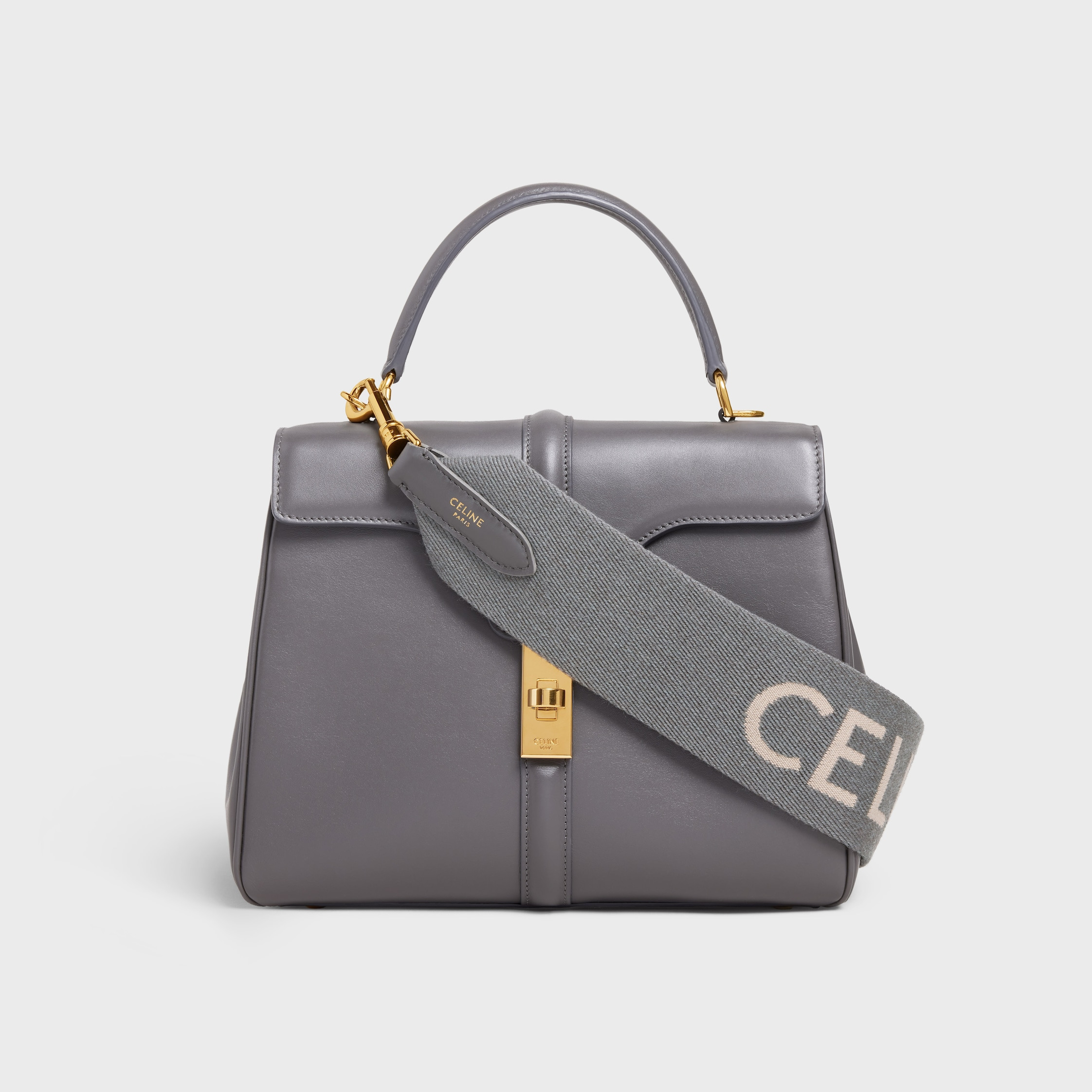 Short Strap in Wool with Celine jacquard - 2