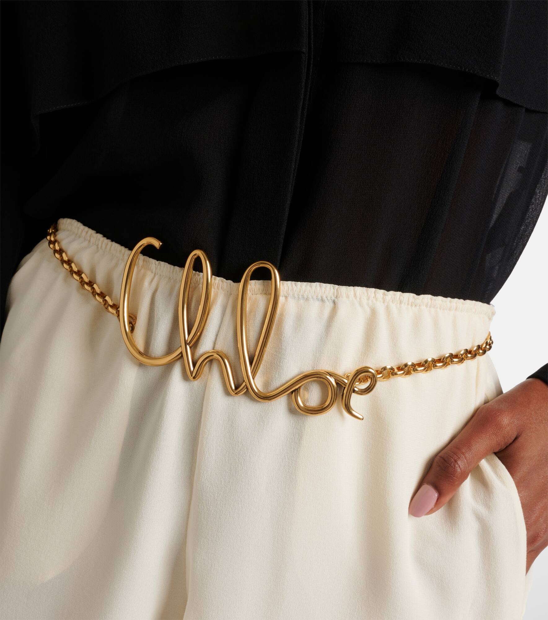 Chloé Iconic chain belt - 4