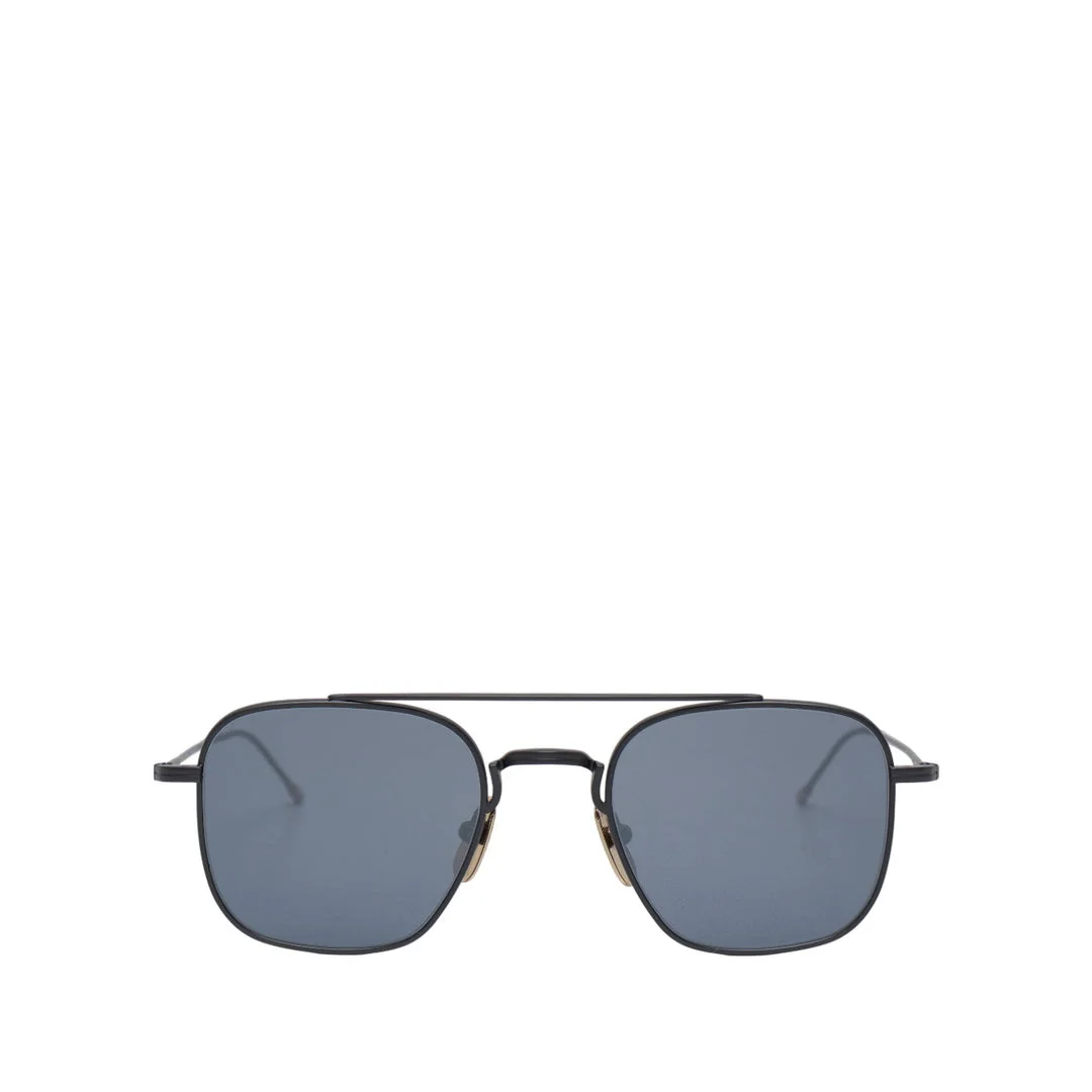 Titanium Squared Aviator Sunglasses Unisex - 1