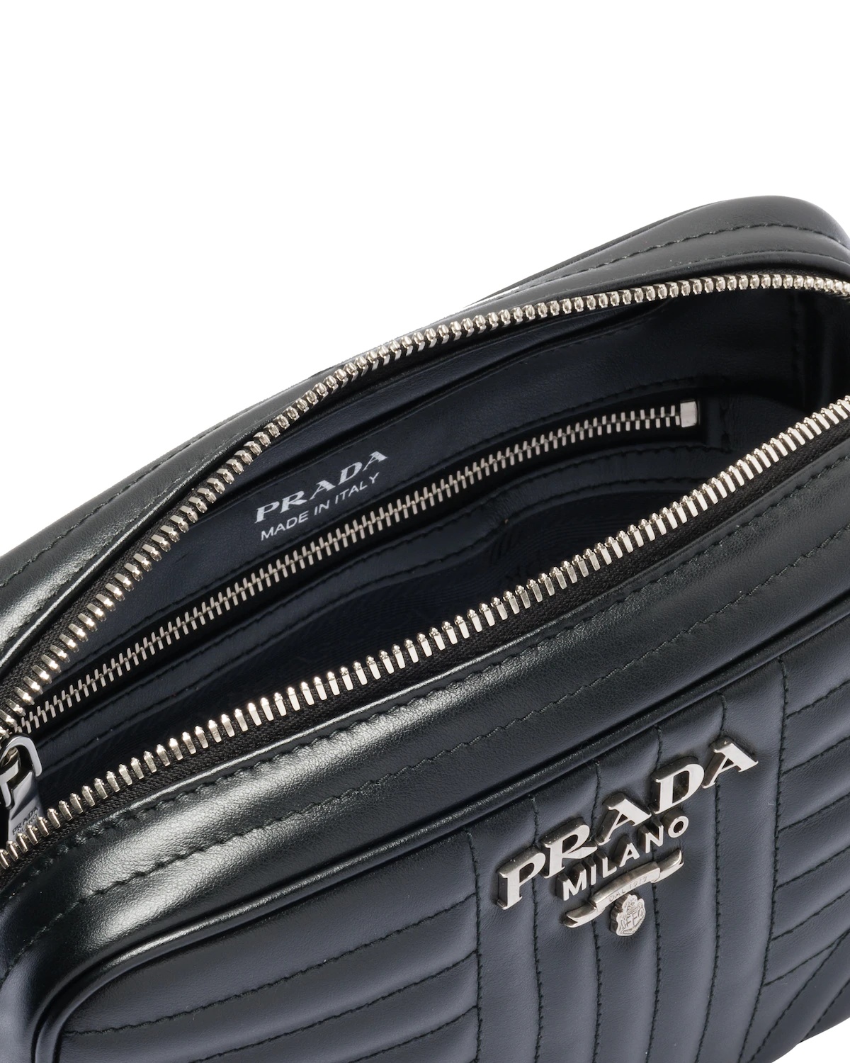 Leather Prada Diagramme Bag - 5