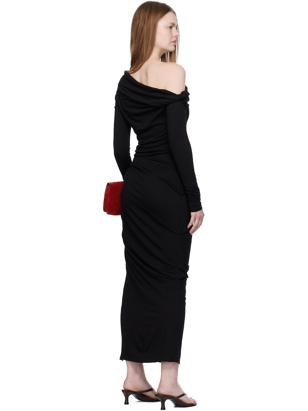 Black Elemental Manahou Maxi Dress - 3