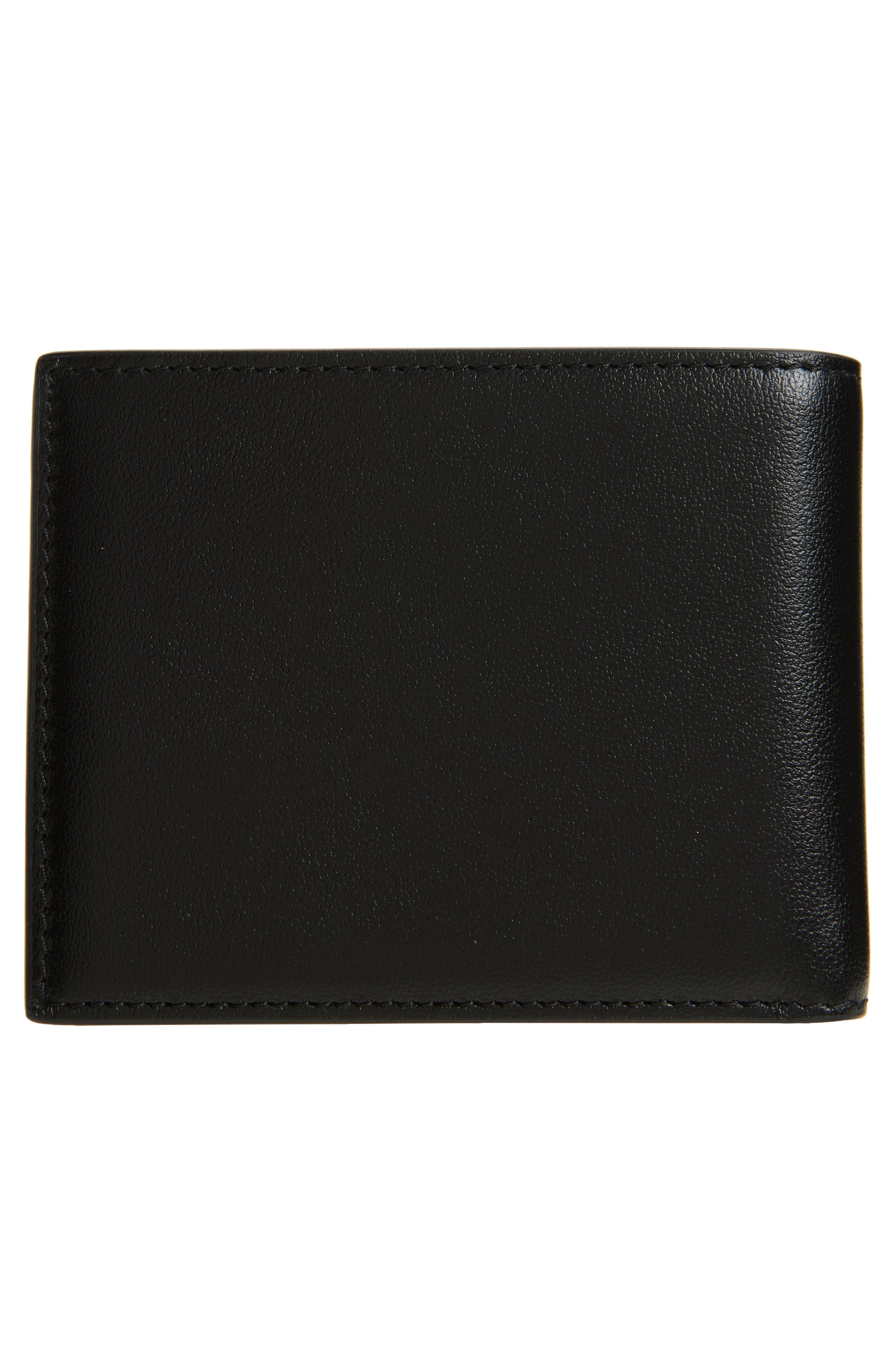 Valentino Garavani VLOGO Leather Bifold Wallet in Black at Nordstrom - 3