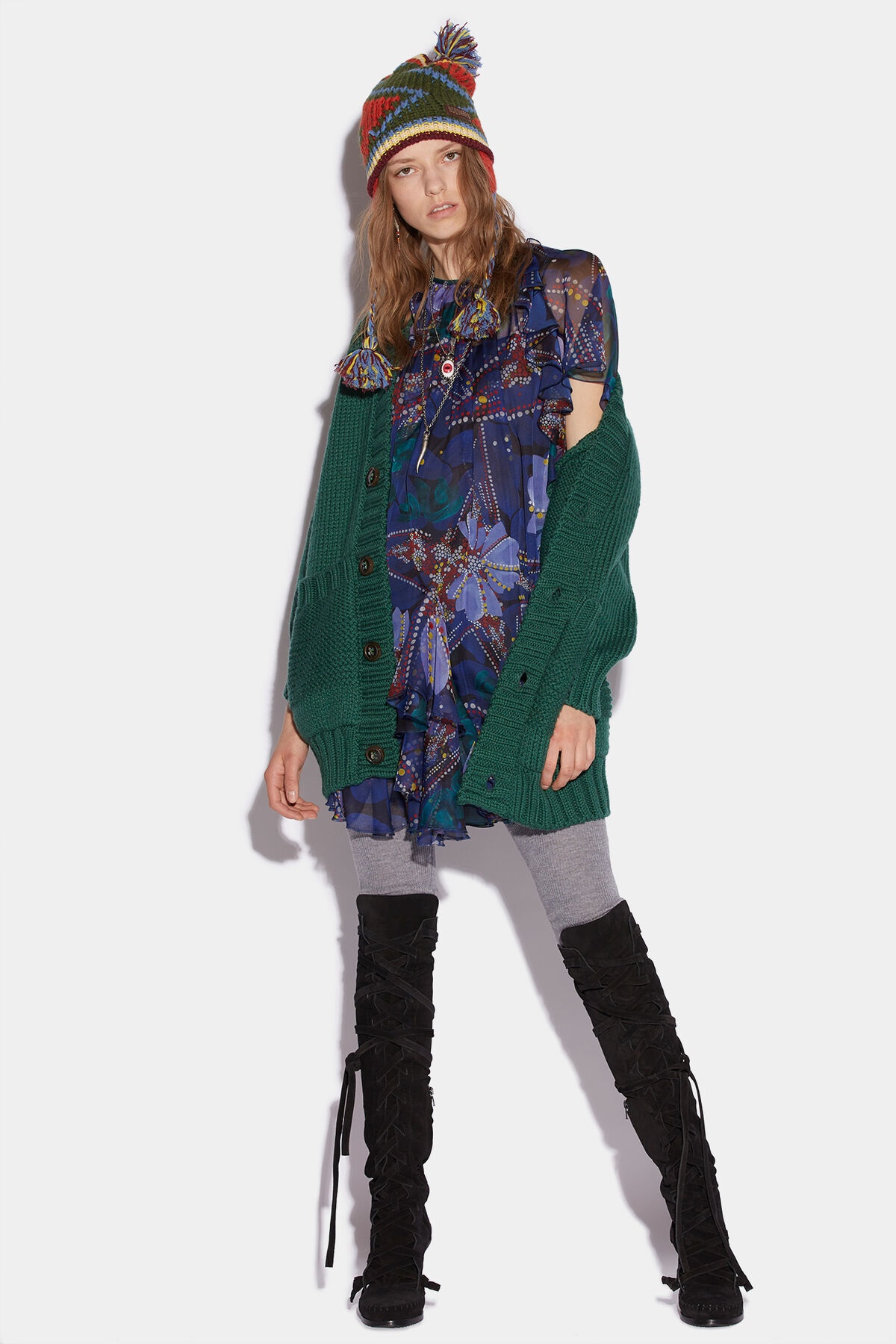 HIGHLAND MAXI CARDIGAN - 1