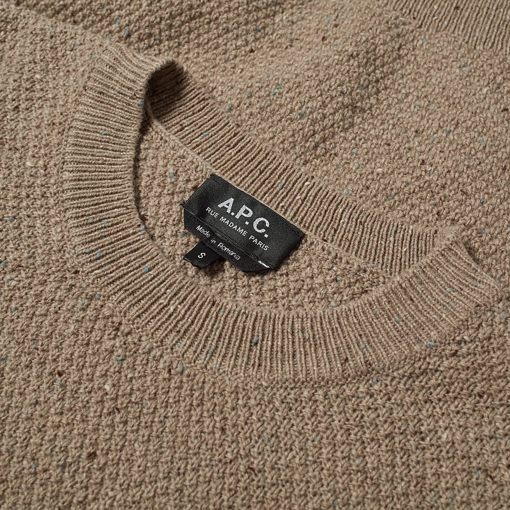 A.P.C. Jules Donegal Crew Knit - 2