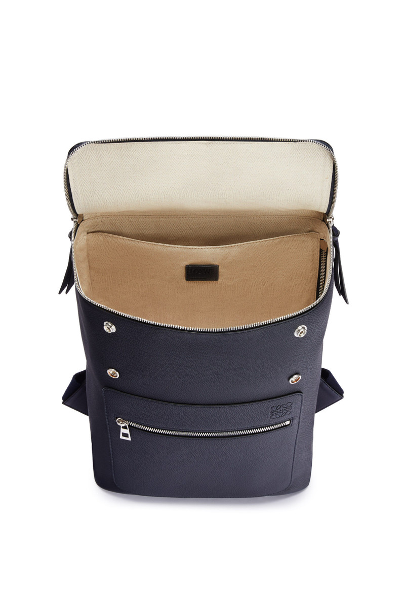 Slim Goya Backpack in soft grained calfskin 5
