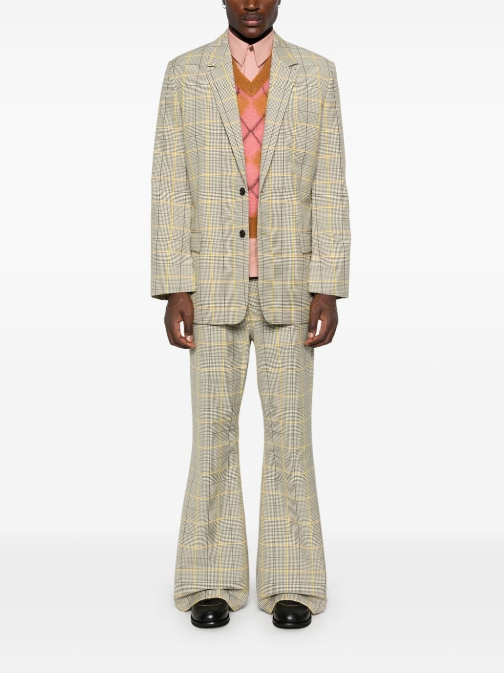 microcheck blazer - 2
