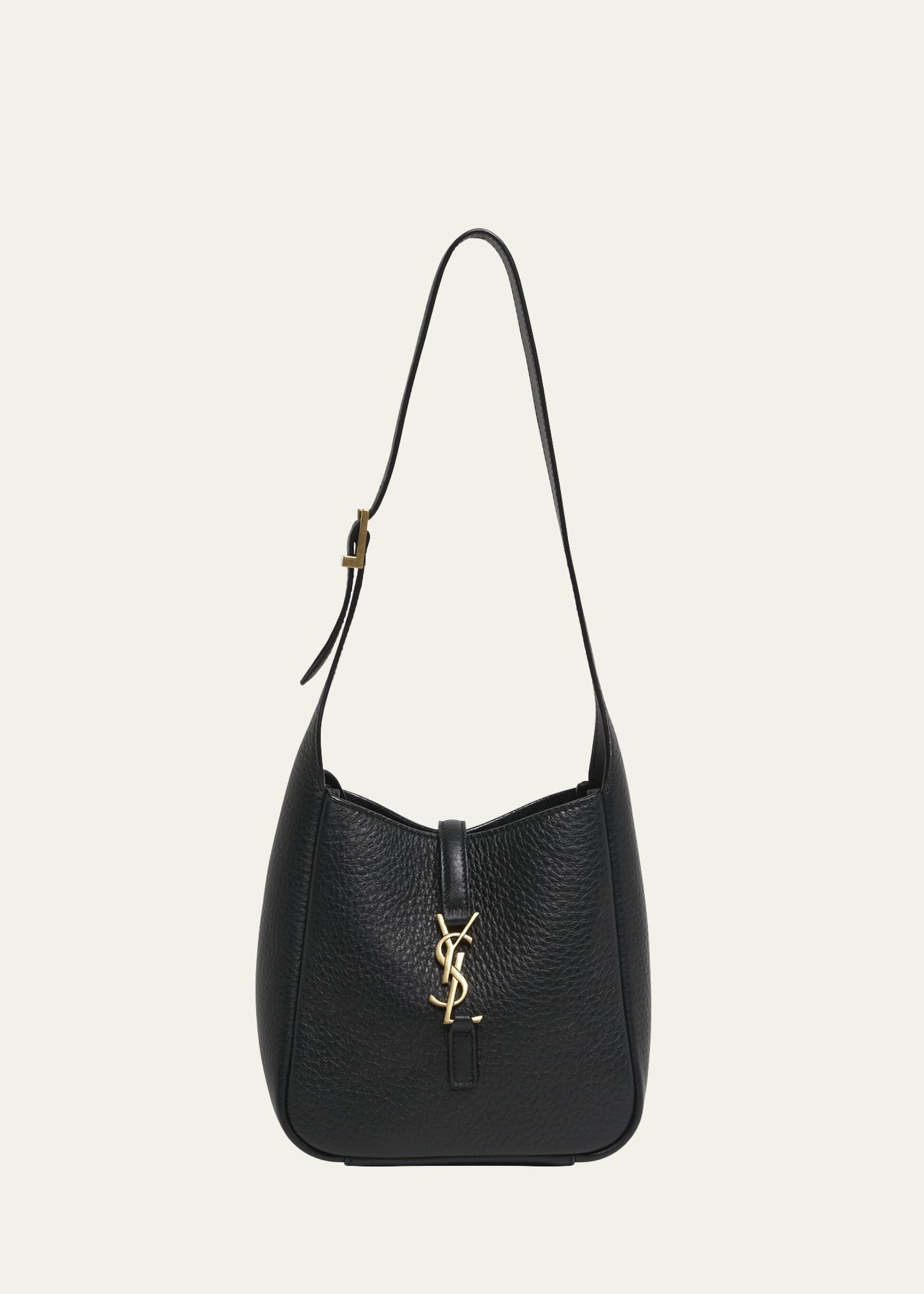 Le 5 A 7 YSL Hobo Bag in Deer Leather - 1