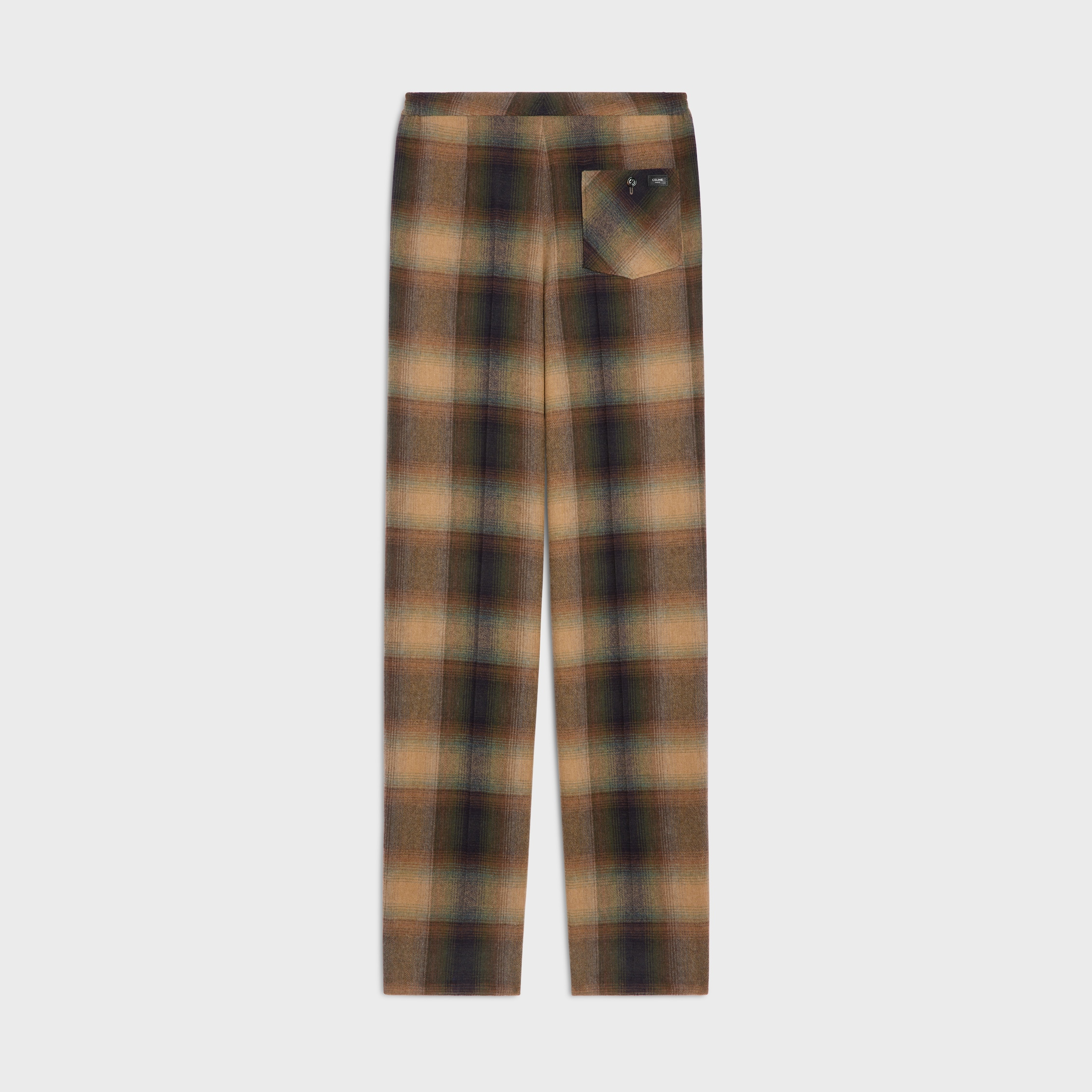 pyjama trousers  IN CHECKED WOOL - 2