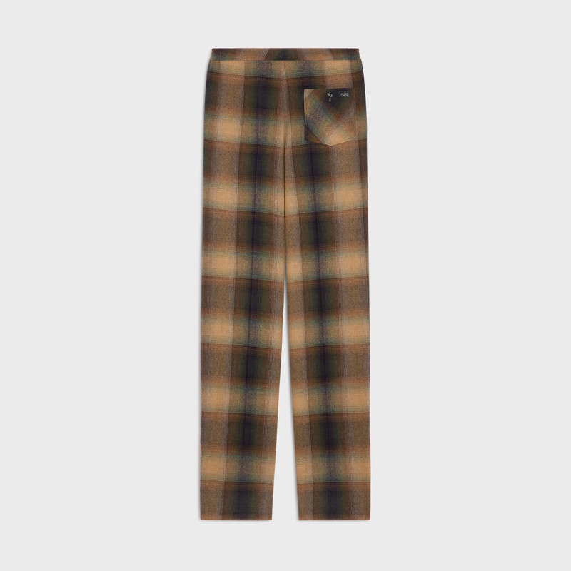 CELINE pyjama trousers  IN CHECKED WOOL outlook
