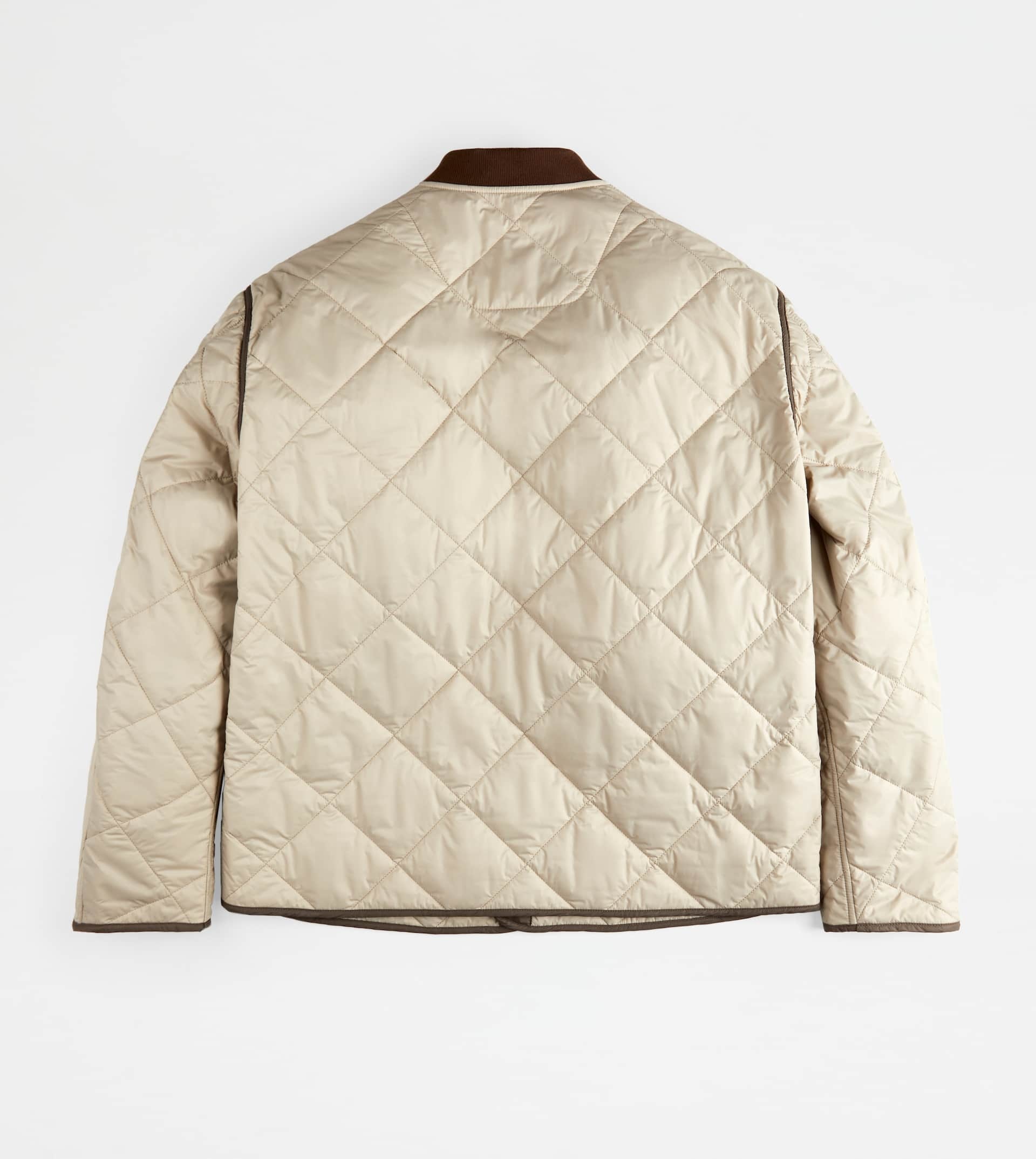 QUILTED JACKET - BEIGE - 7