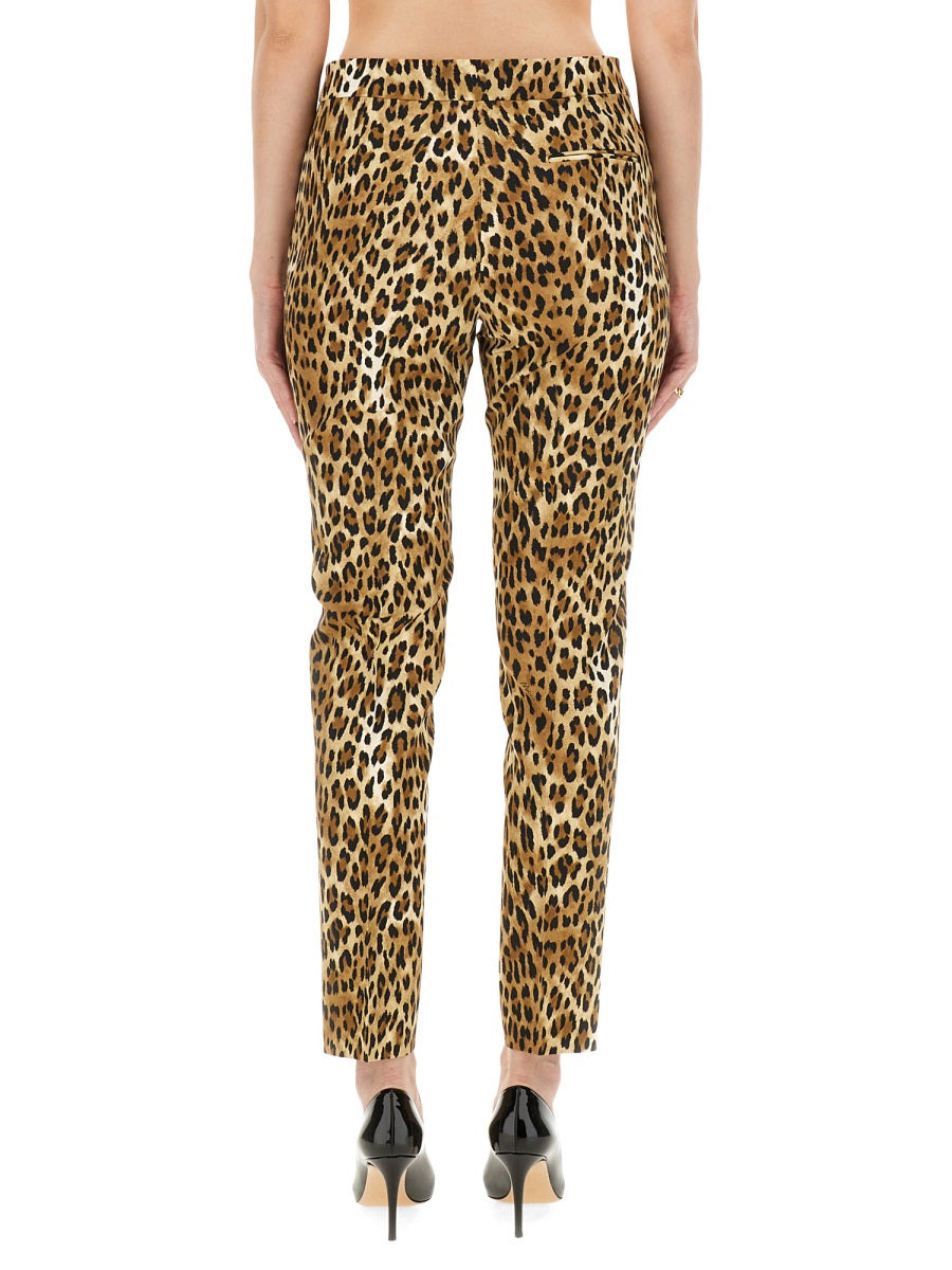 Moschino Women Pants With Animal Pattern - 3