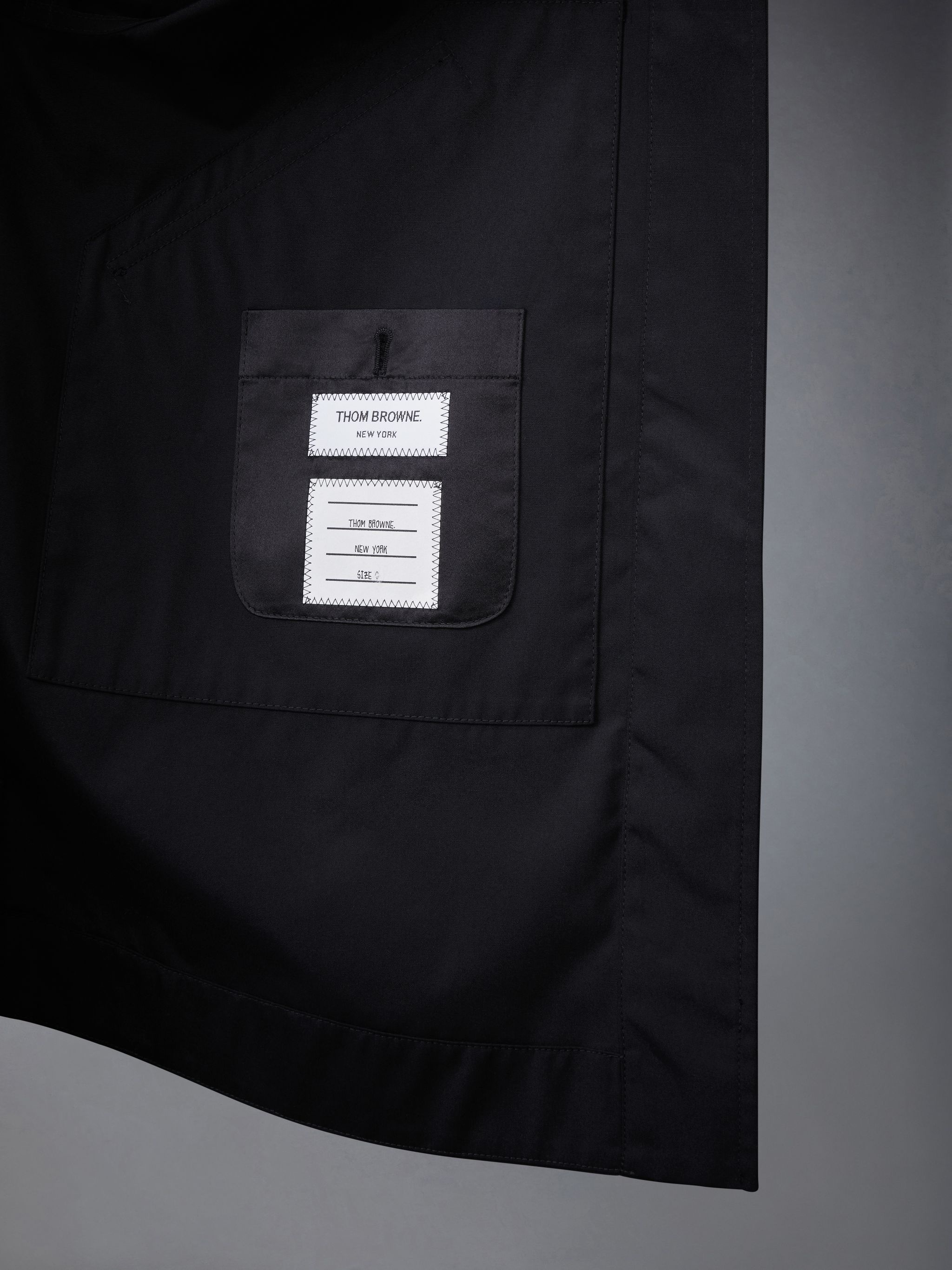Typewriter Cloth Gardening Coat - 5