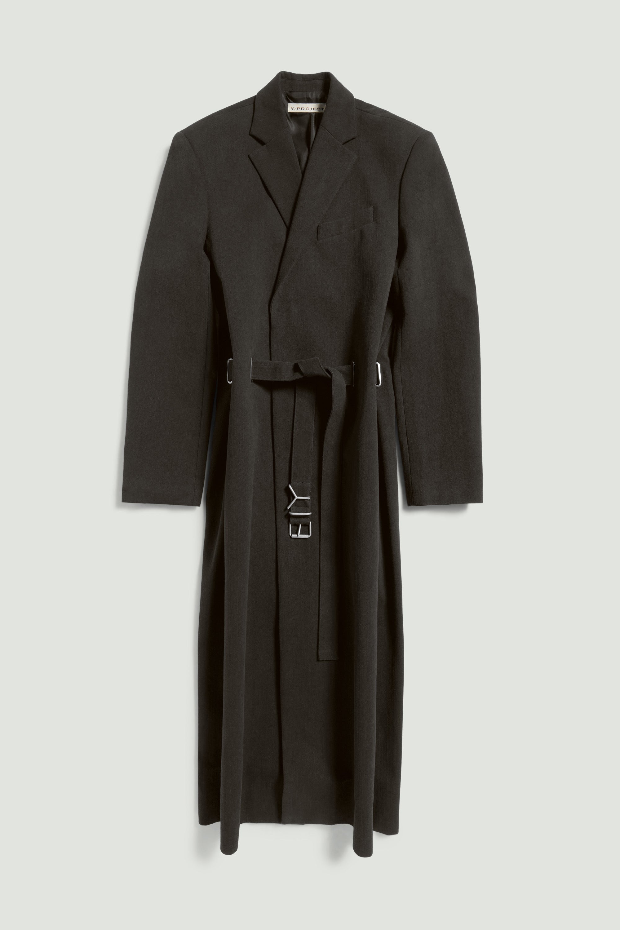 Y/Project EVERGREEN Y BELT COAT | yproject | REVERSIBLE