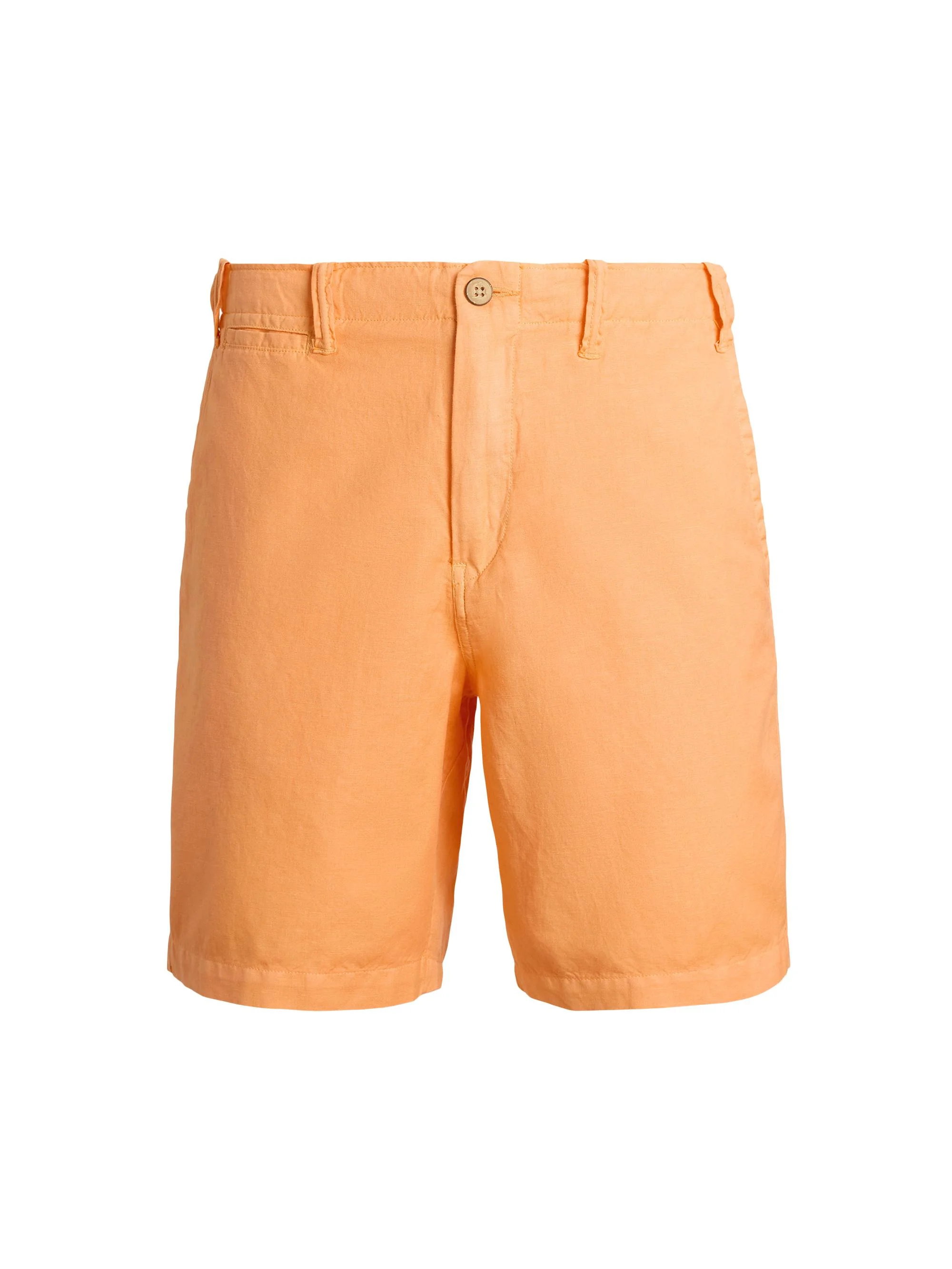 Men's 8.5-Inch Classic-Fit Linen-Cotton Shorts - Poppy - 1