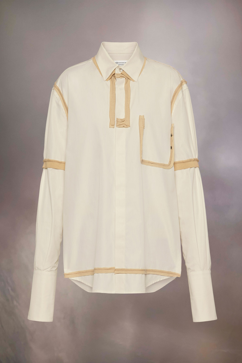 Maison Margiela Décortiqué polo shirt outlook