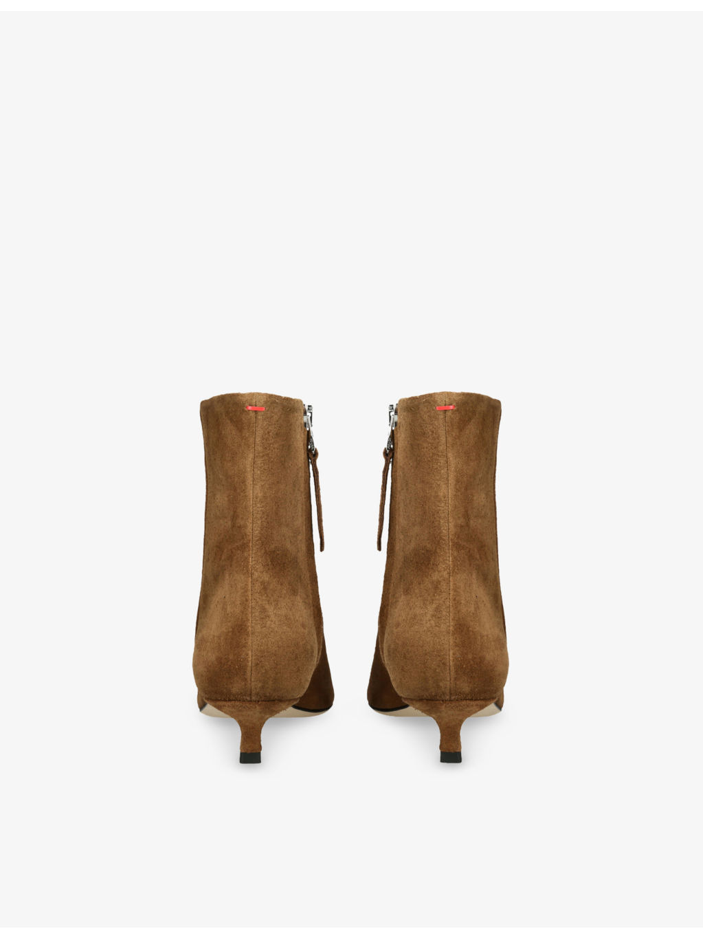 Sofie Suede Heeled Ankle Boots - 4