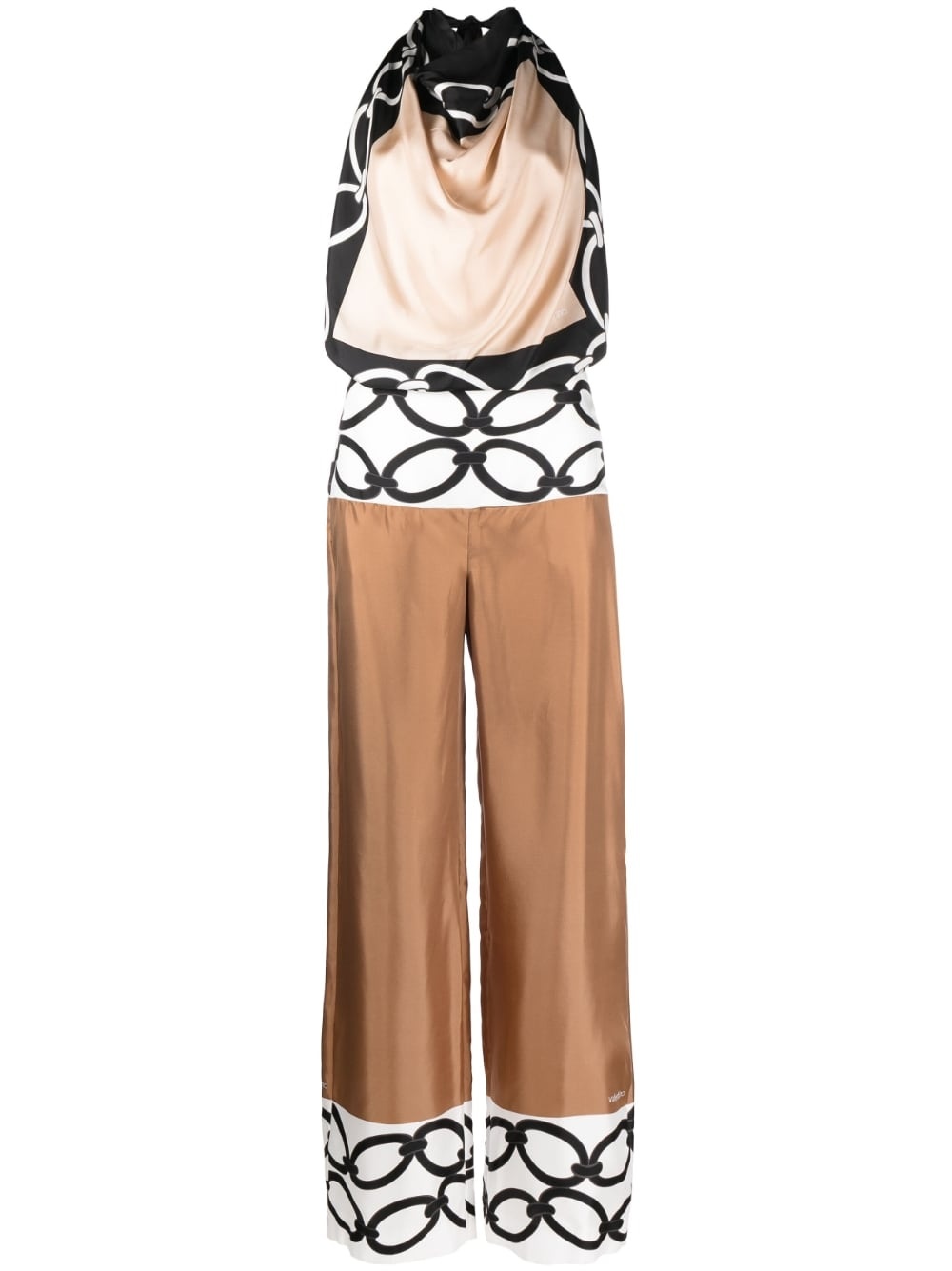 Chain 1967 Foulard silk jumpsuit - 1