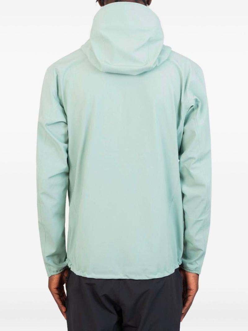 panelled zip-up hoodie 3