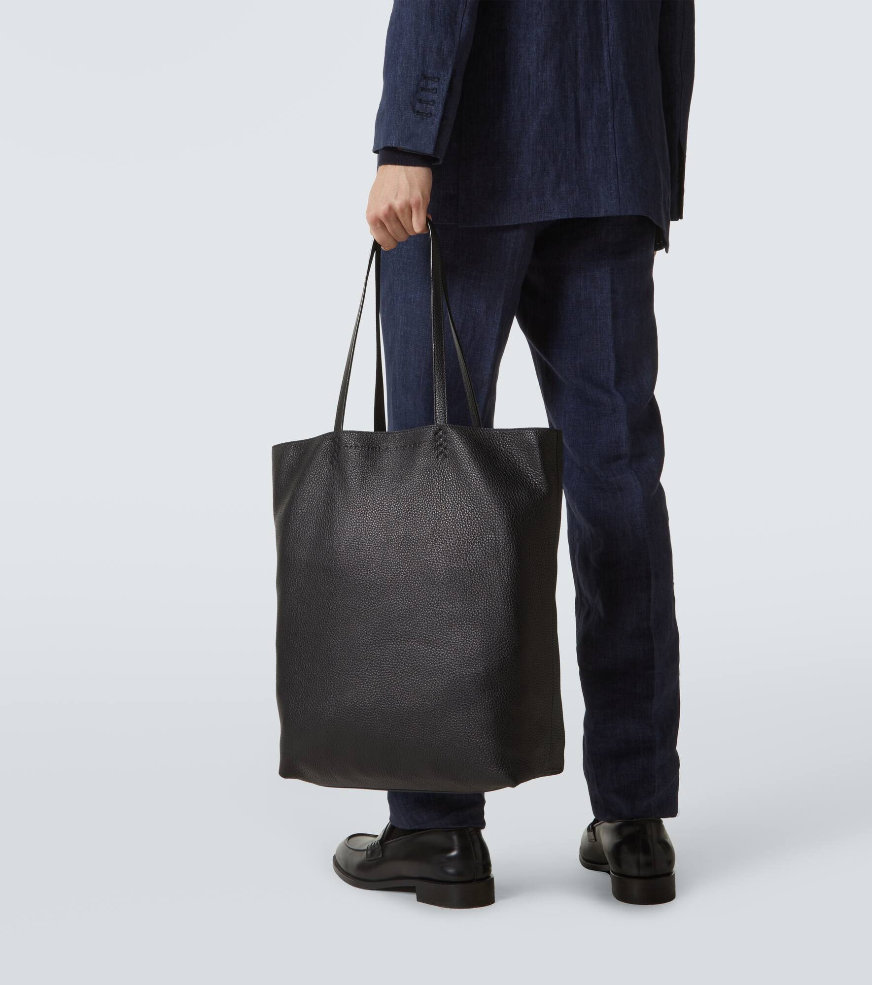 Leather tote bag - 2