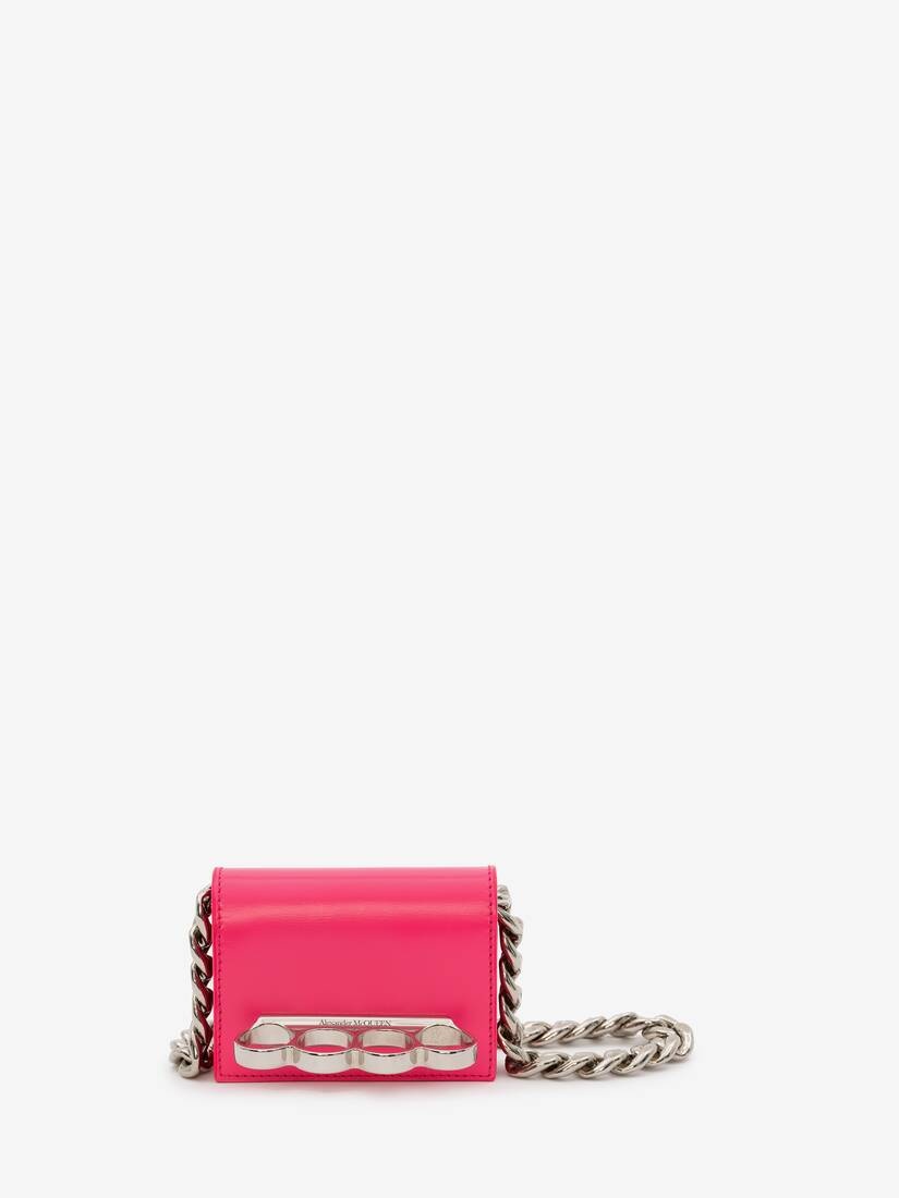 The Four Ring Micro in Neon Pink - 1