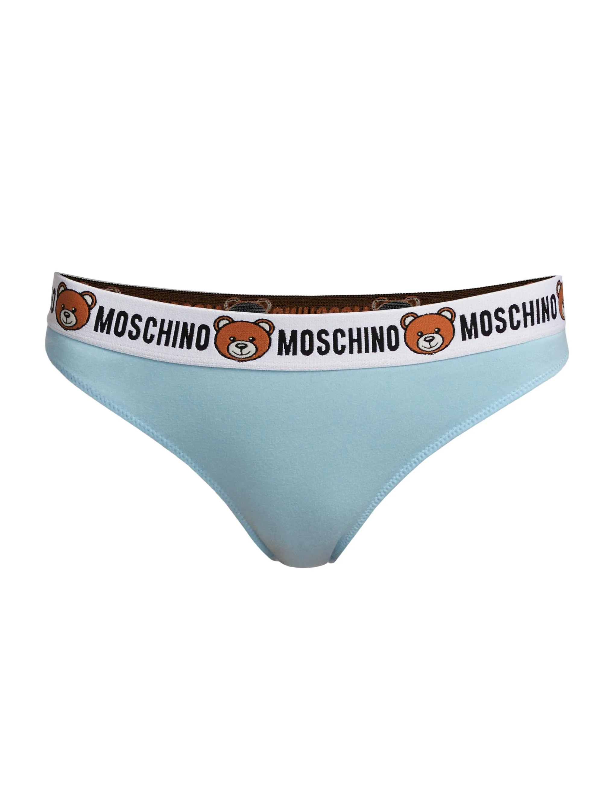 Women's Underbear Logo Band Brief - Light Blue - 1
