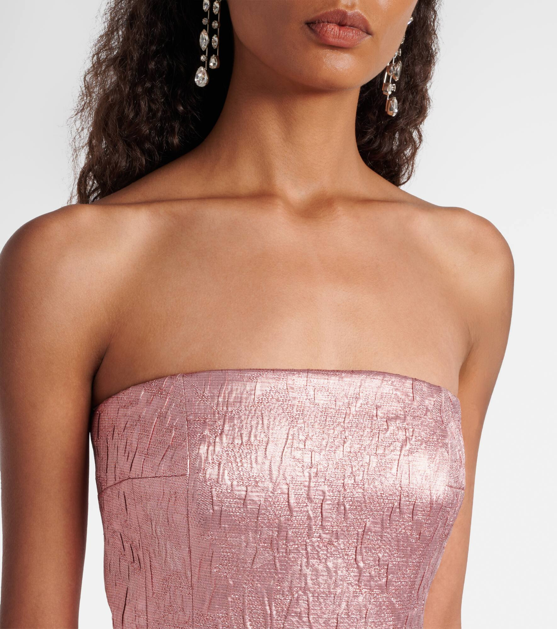 Laelia cloque bustier gown - 4