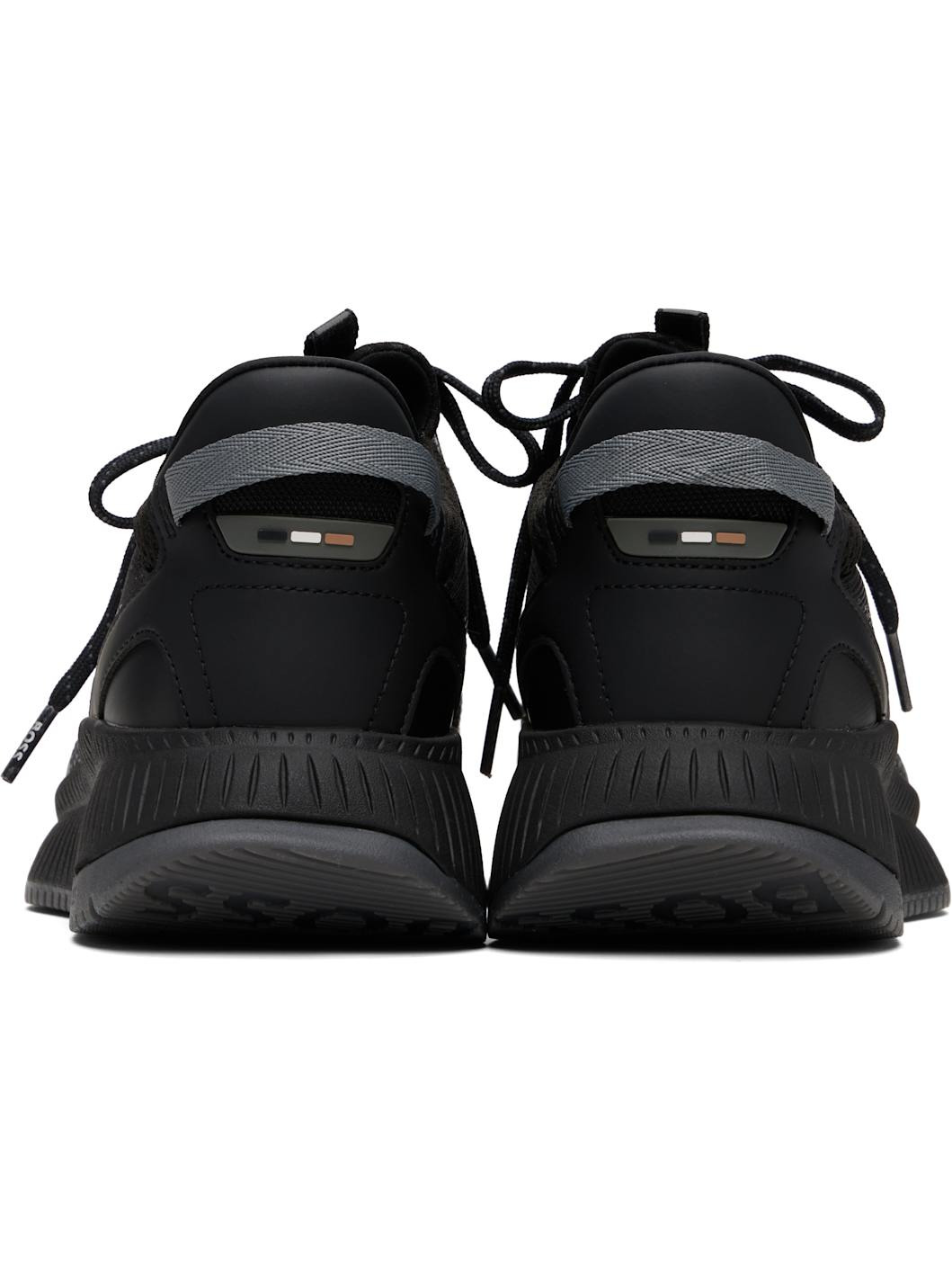 Black 'TTNM Evo' Knitted Sneakers - 2