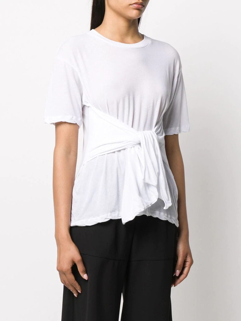 tie-front T-shirt 3