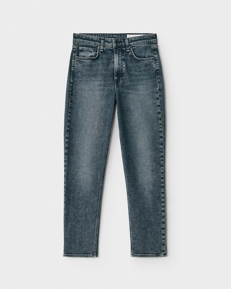 Nina High-Rise Cigarette - Ziggy Slim Fit Dark Indigo Jean - 1