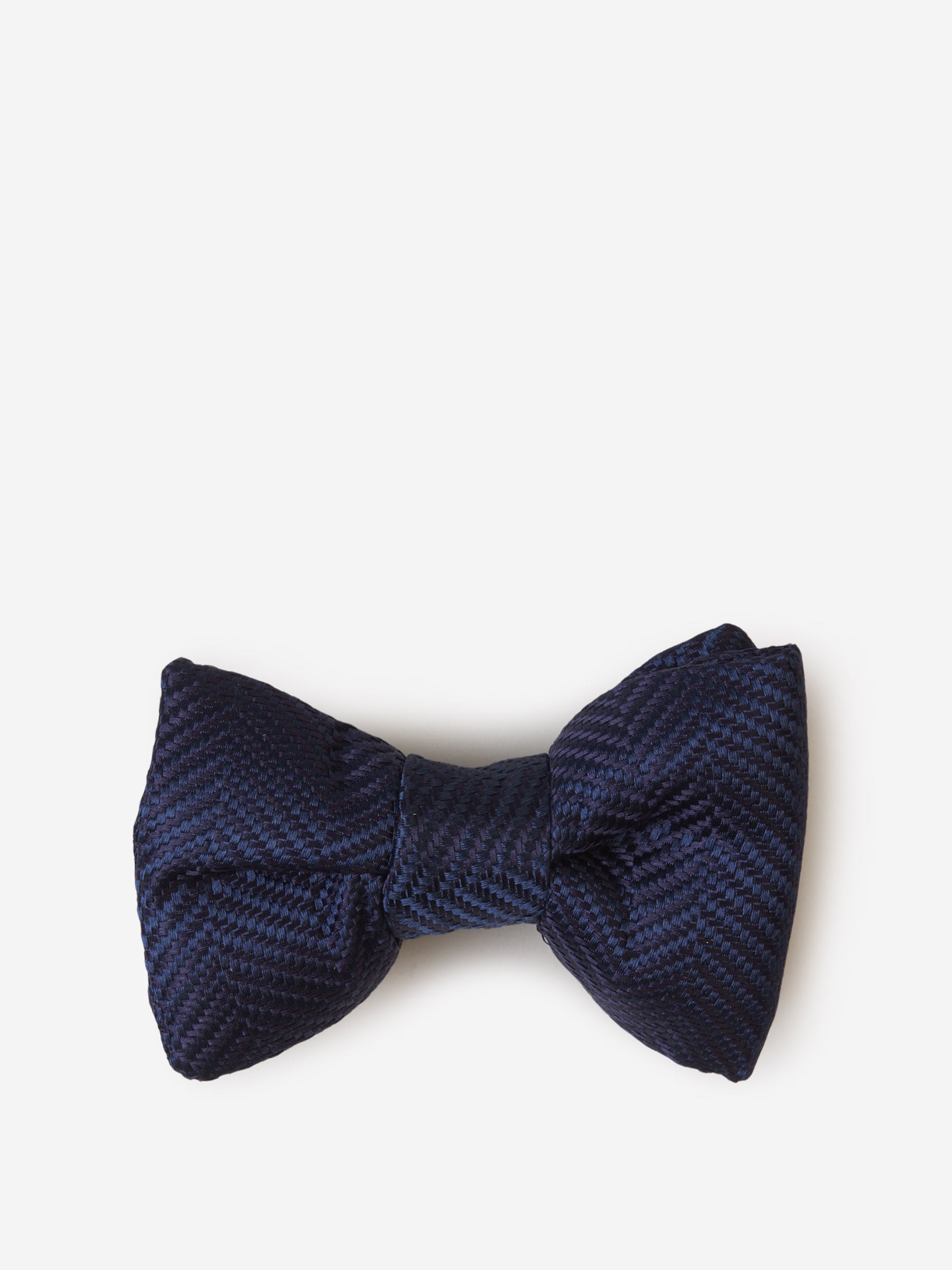 TEXTURED SILK BOW TIE - 2